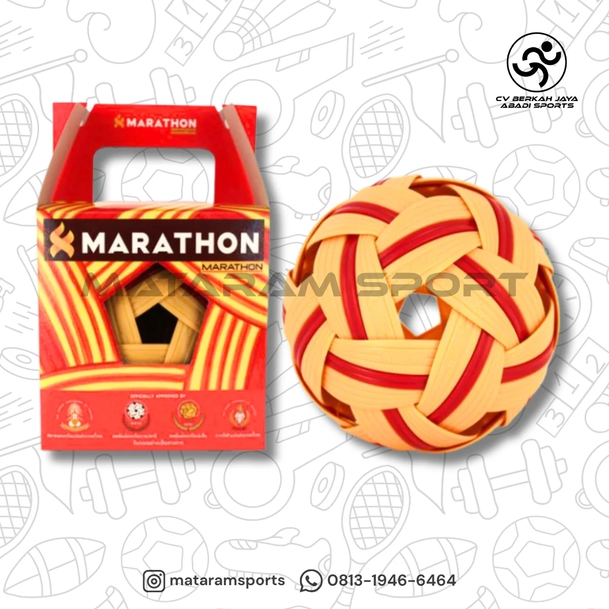 Bola Takraw  Marathon MT-201 Junior