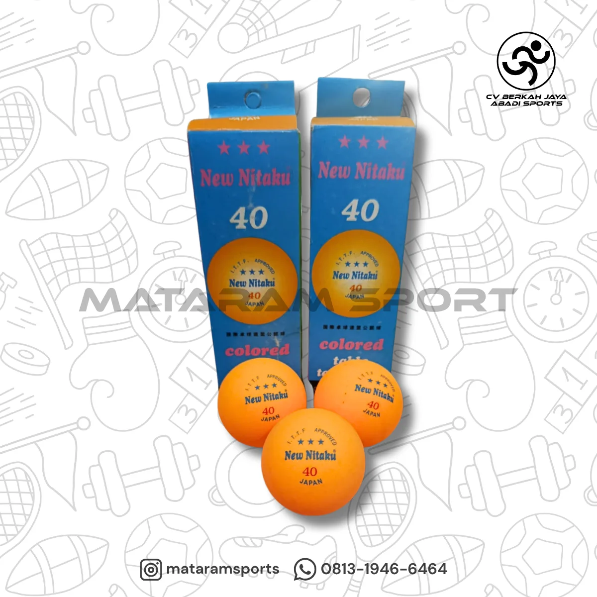 Bola Tenis Meja nittaku