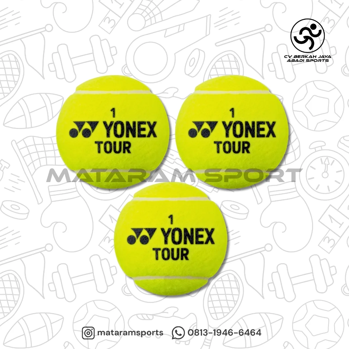 Bola Tenis Yonex Tour 2