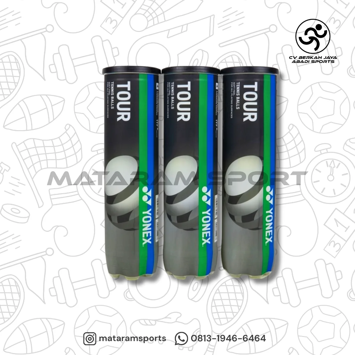 Bola Tenis Yonex Tour