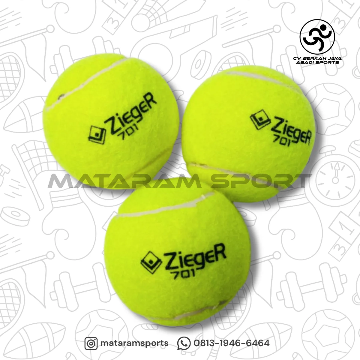 Bola Tenis Zieger 701