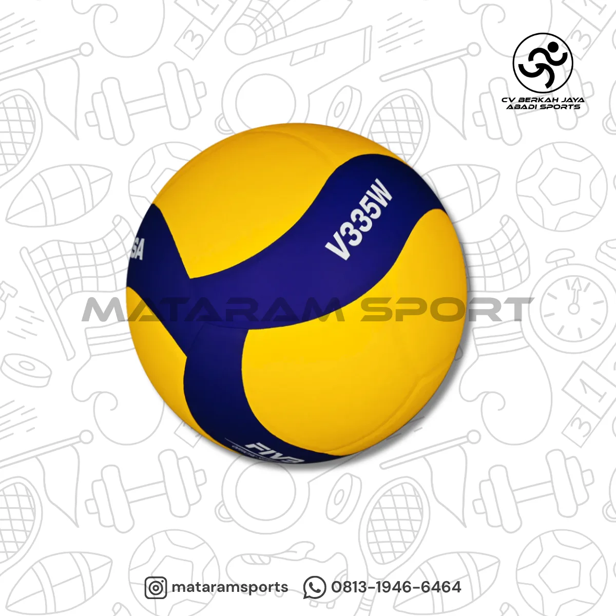 Bola Voli Mikasa V335W