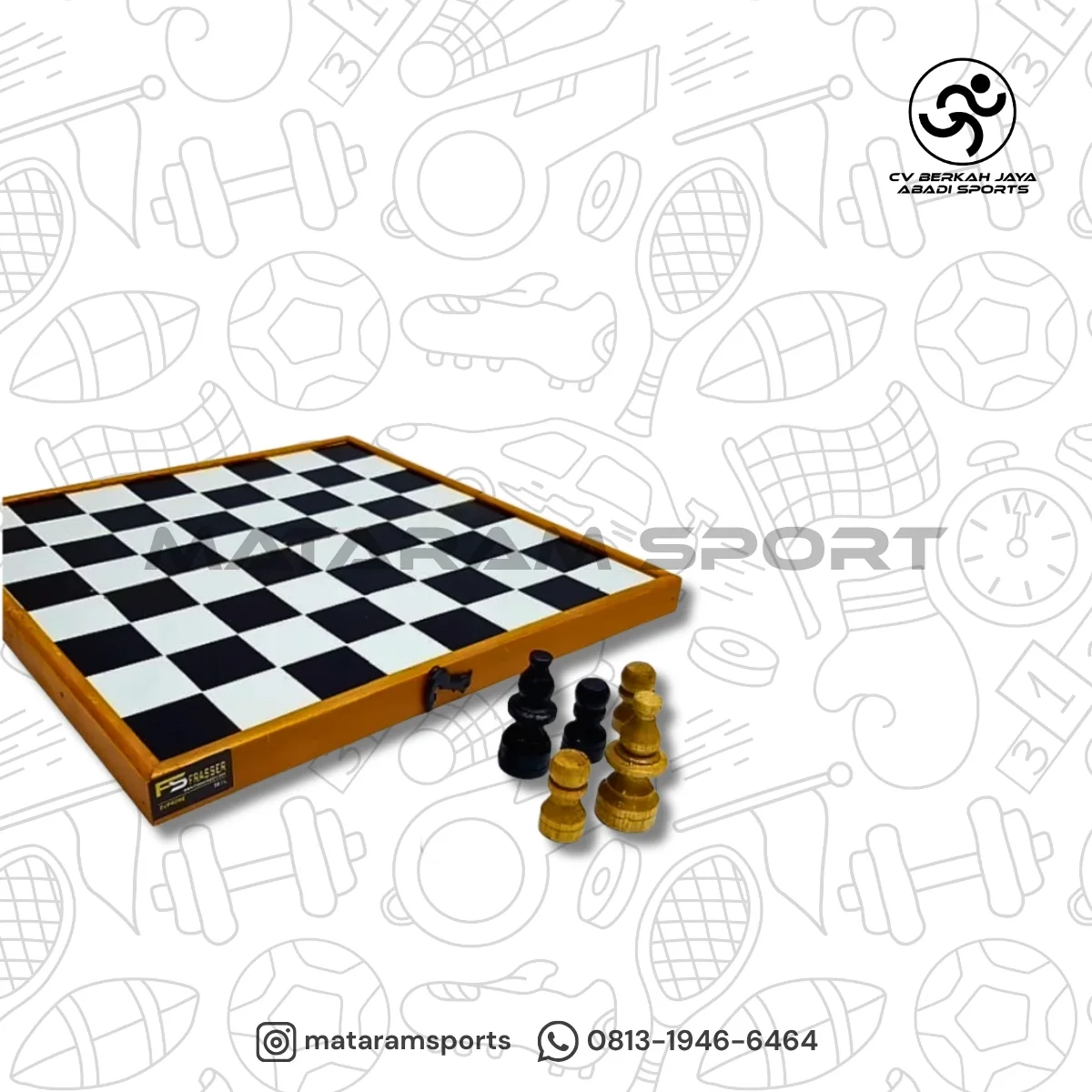 Catur Kayu Frasser 3