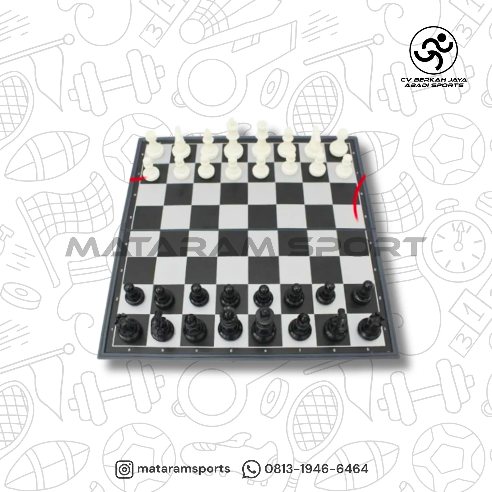 Catur Magnet ROX 4812-B Magnetic & Foldable 2