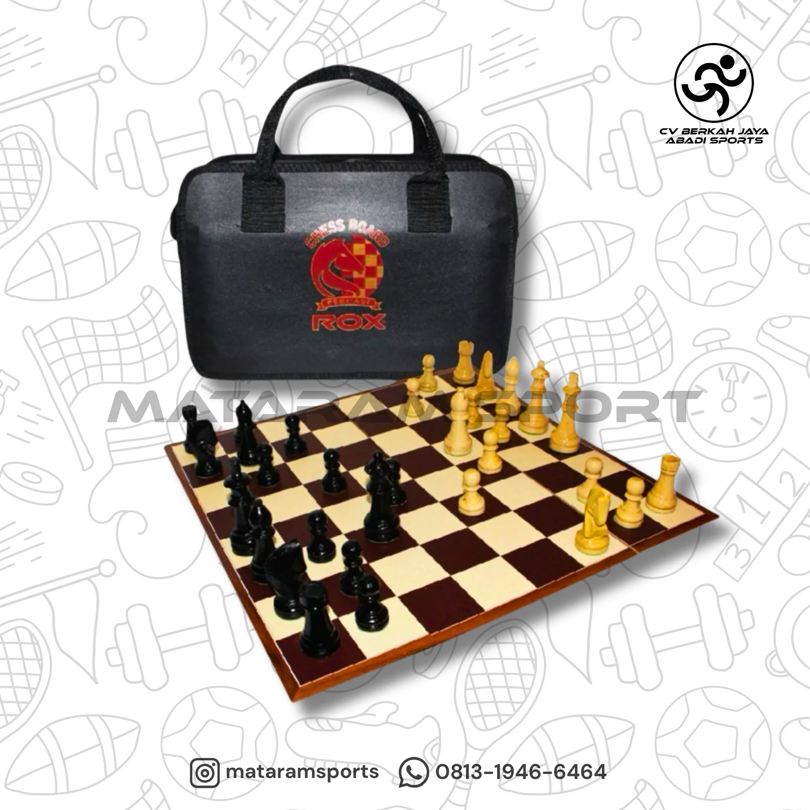 Catur Percasi Rox Lipat 8