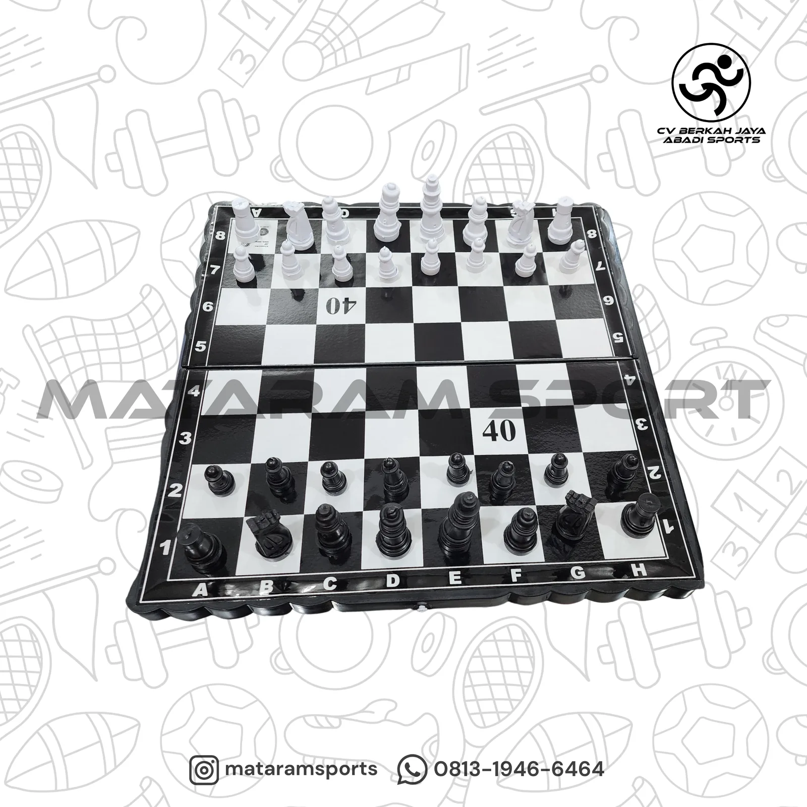 Catur Plastik 40 3