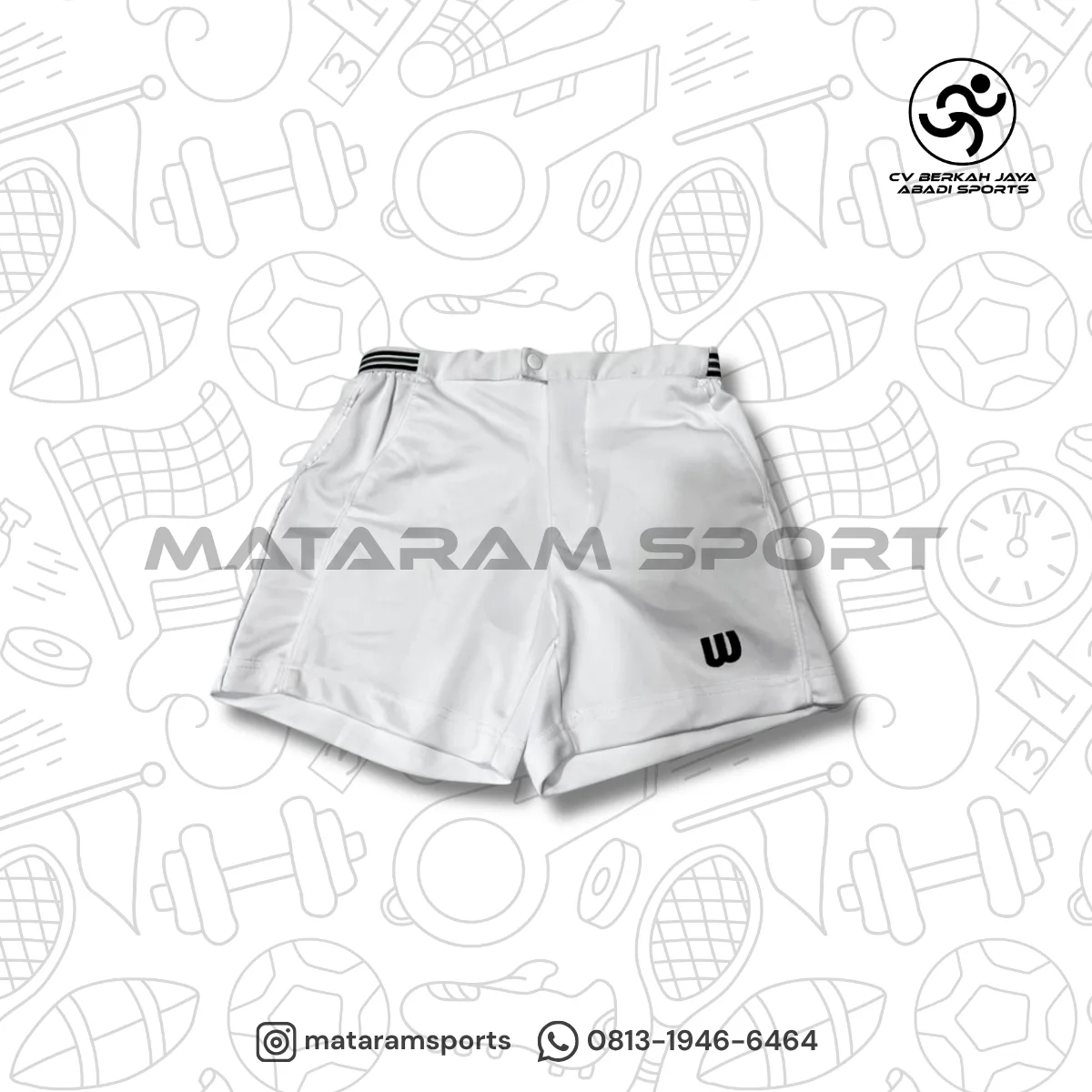 Celana Badminton/Tennis/tes Polisi TNI Win