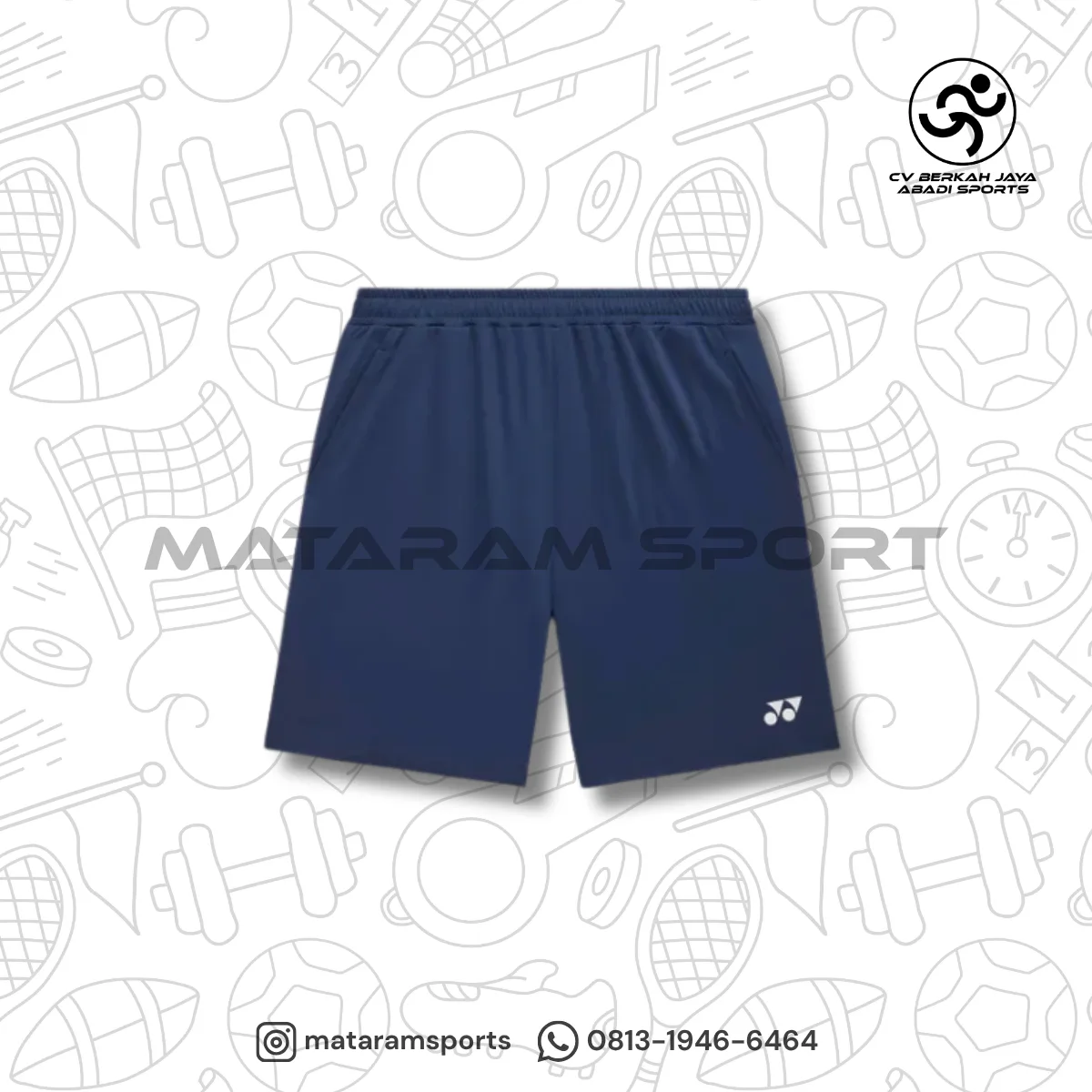 Celana Badminton Yonex Tru Breeze 2635 / Mood Indigo White