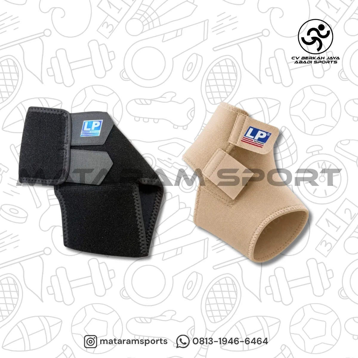 Deker Pergelangan Kaki / Ankle Support LP 768CN