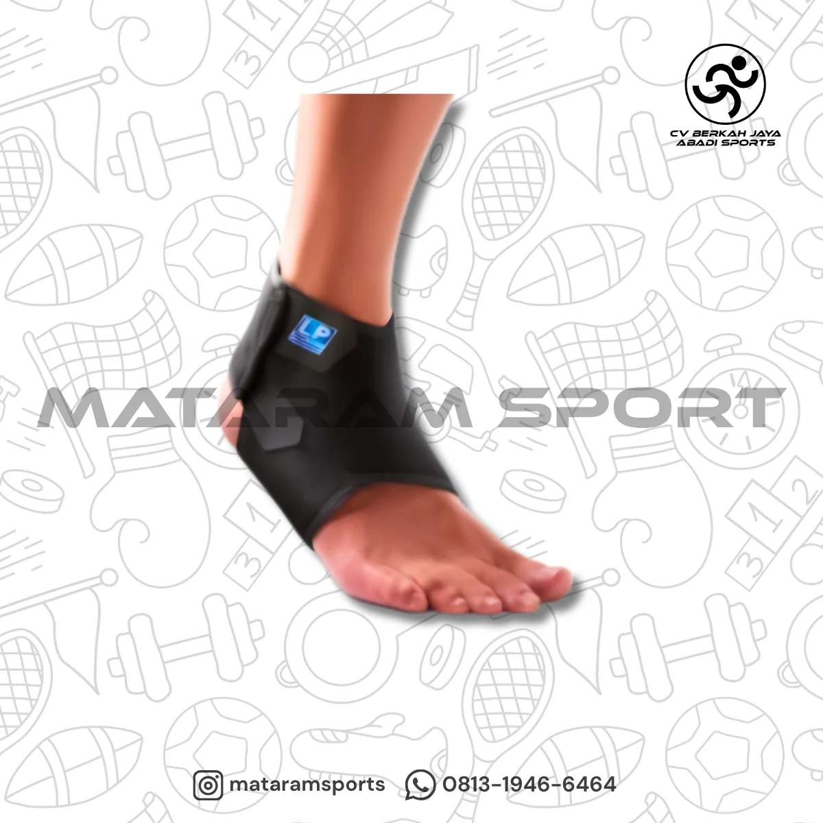 Deker Pergelangan Kaki / Ankle Support LP 768CN 3