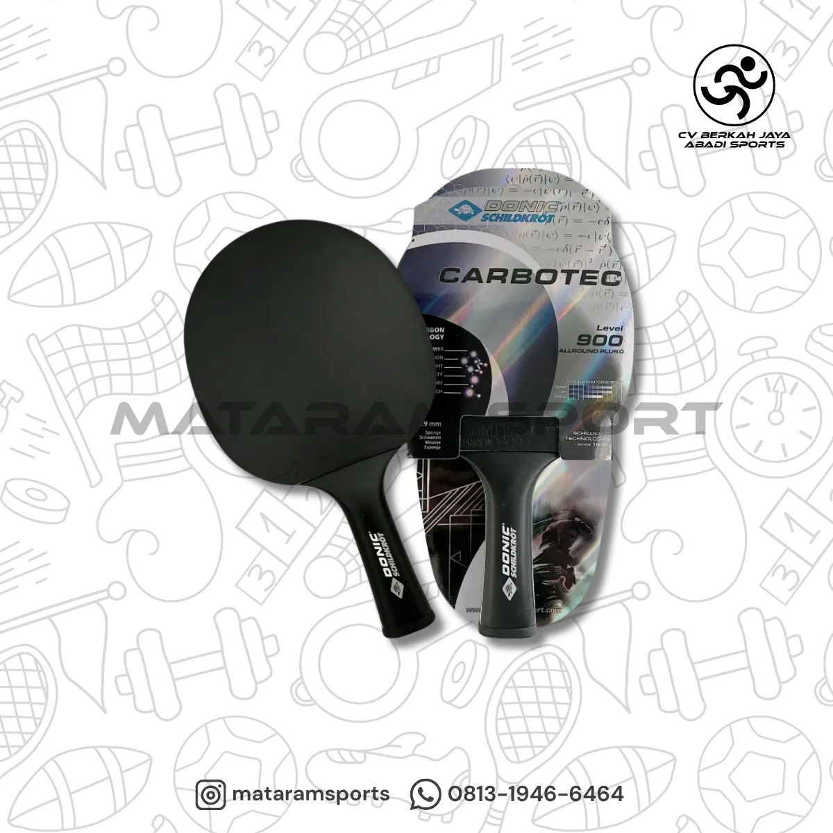 Donic Carbotec 900 Table Tennis Bed 2