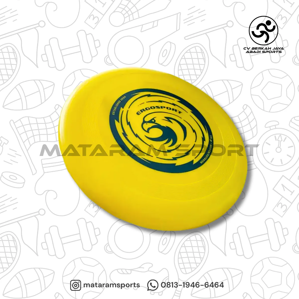 ERGOSPORT FRISBEE FB10 Flying / Piring Terbang