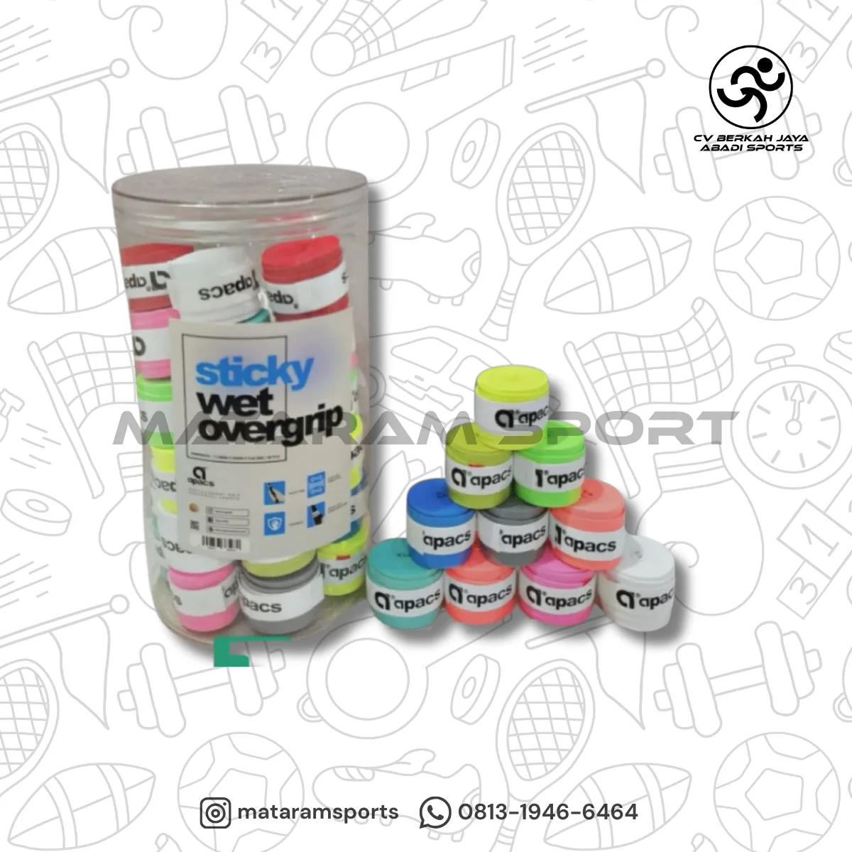 Grip Badminton Karet Apacs 2