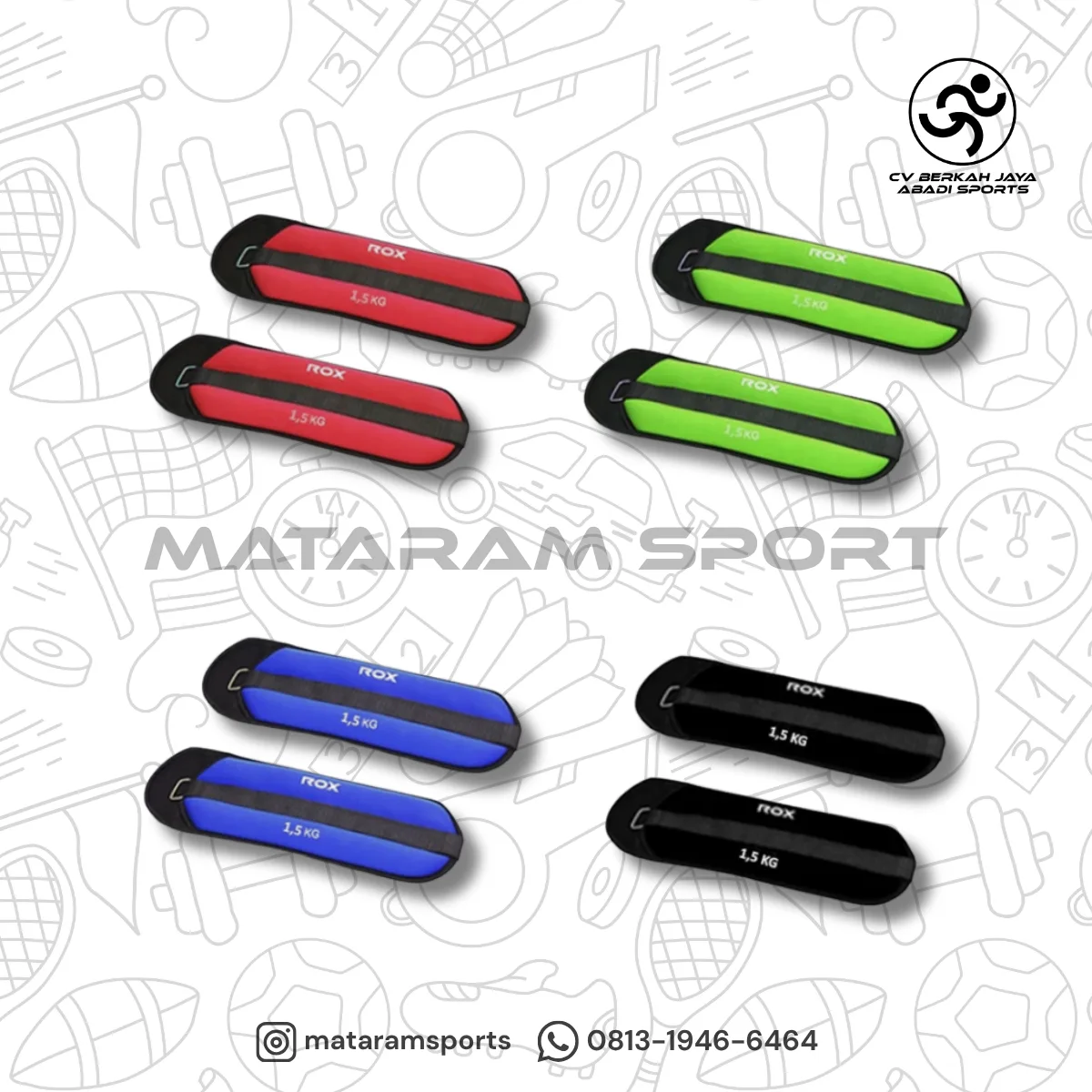 Hand Foot Weight ROX / Pemberat Kaki & Tangan