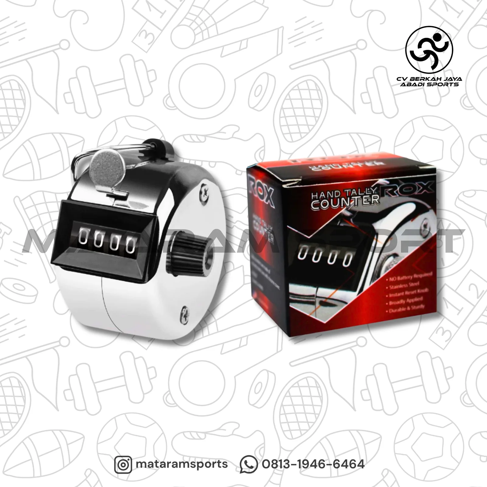 Hand Tally Counter ROX 2