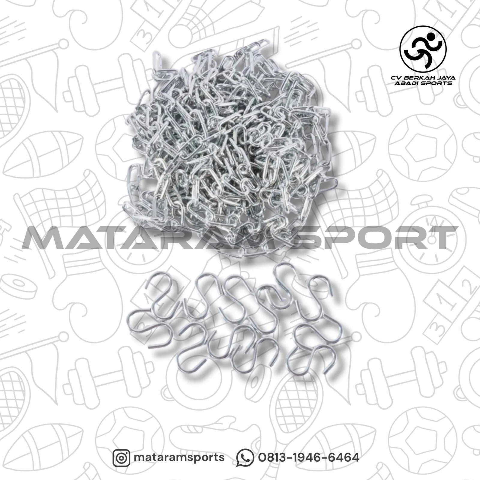 Jaring Ring Basket Besi Plong 12