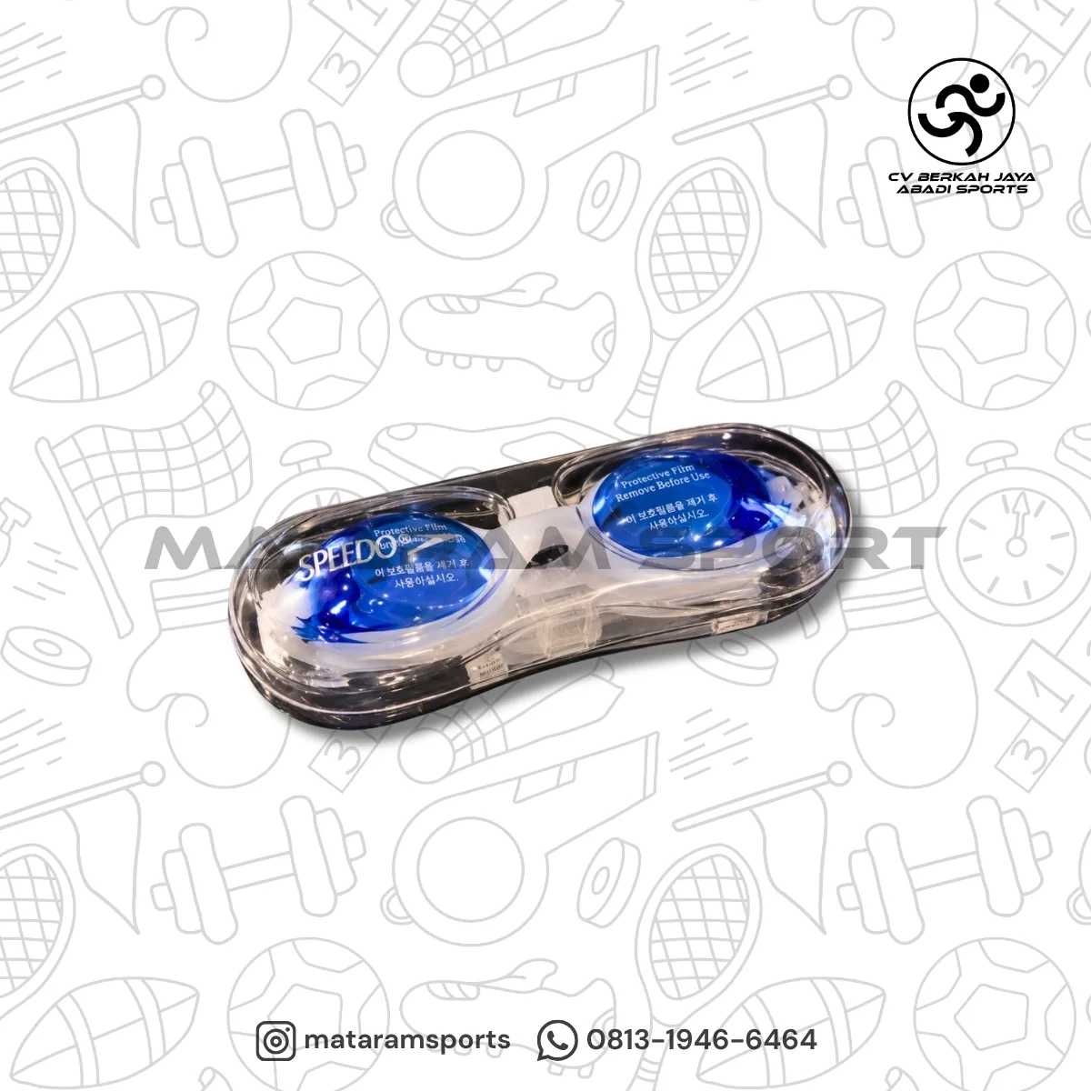 Kacamata Renang Speedo SF988 4