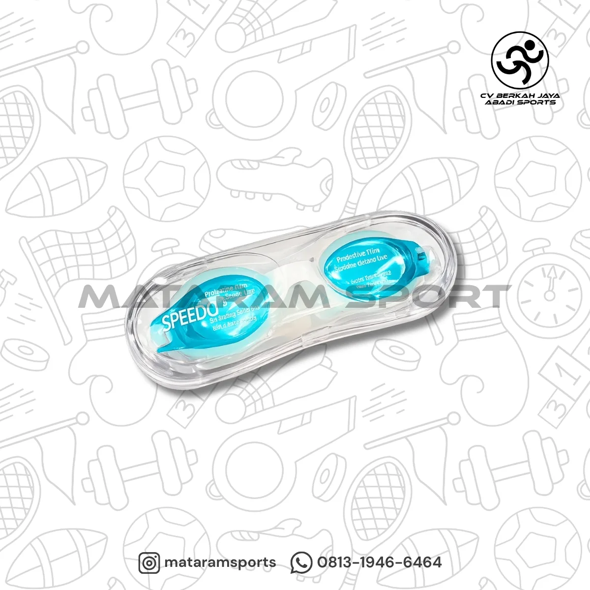 Kacamata Renang Speedo SF988 5