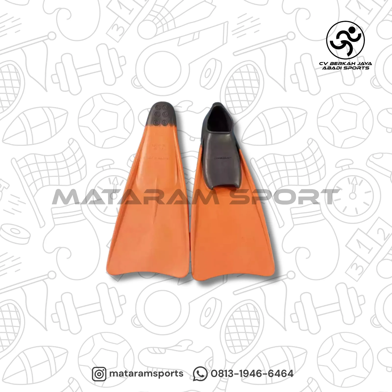 Kaki Katak / Fin Dunlop 3