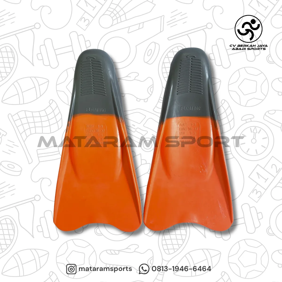 Kaki Katak / Kepet / Fins Pantas TF-1 4