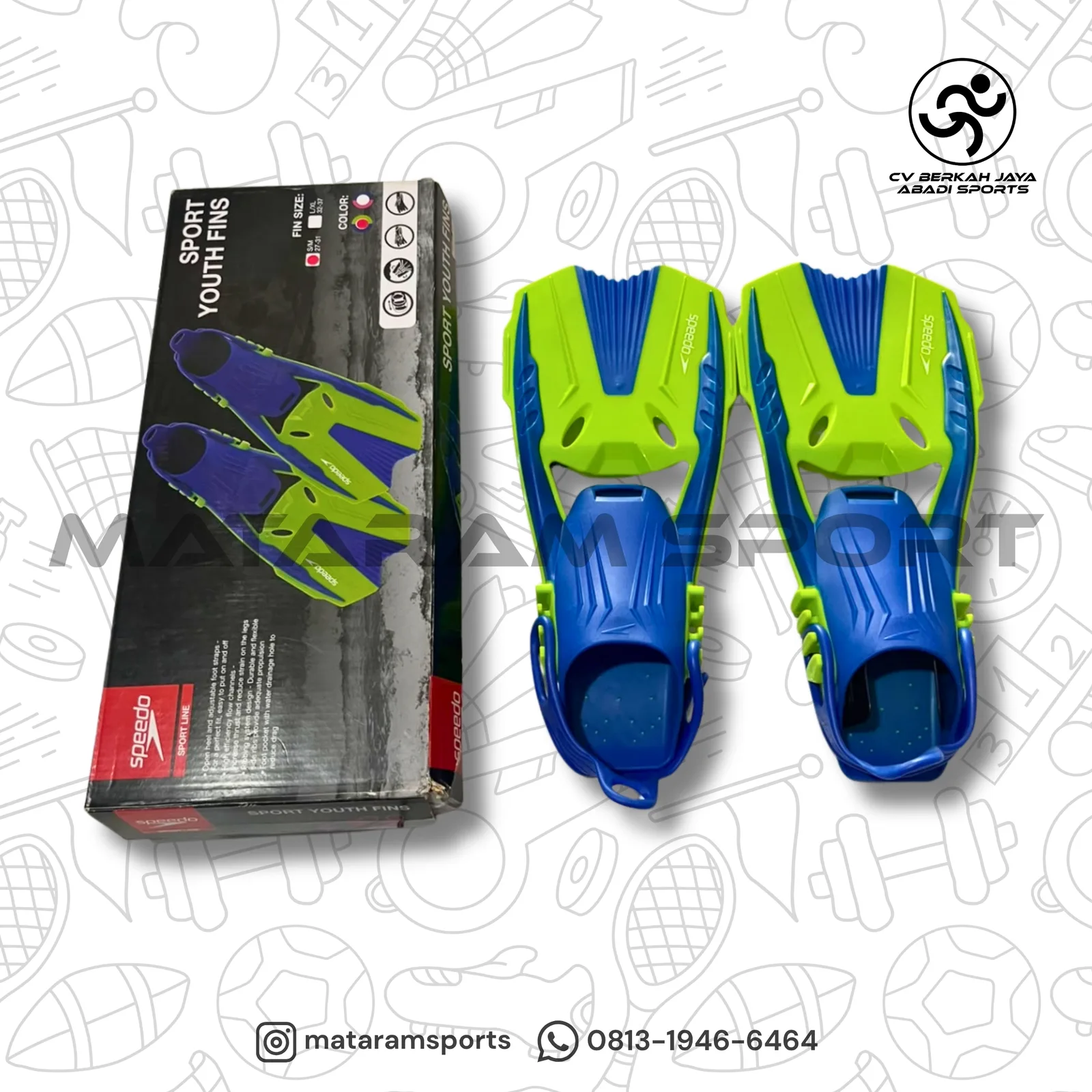 Kaki Katak Renang Speedo Sport Youth Fins JR
