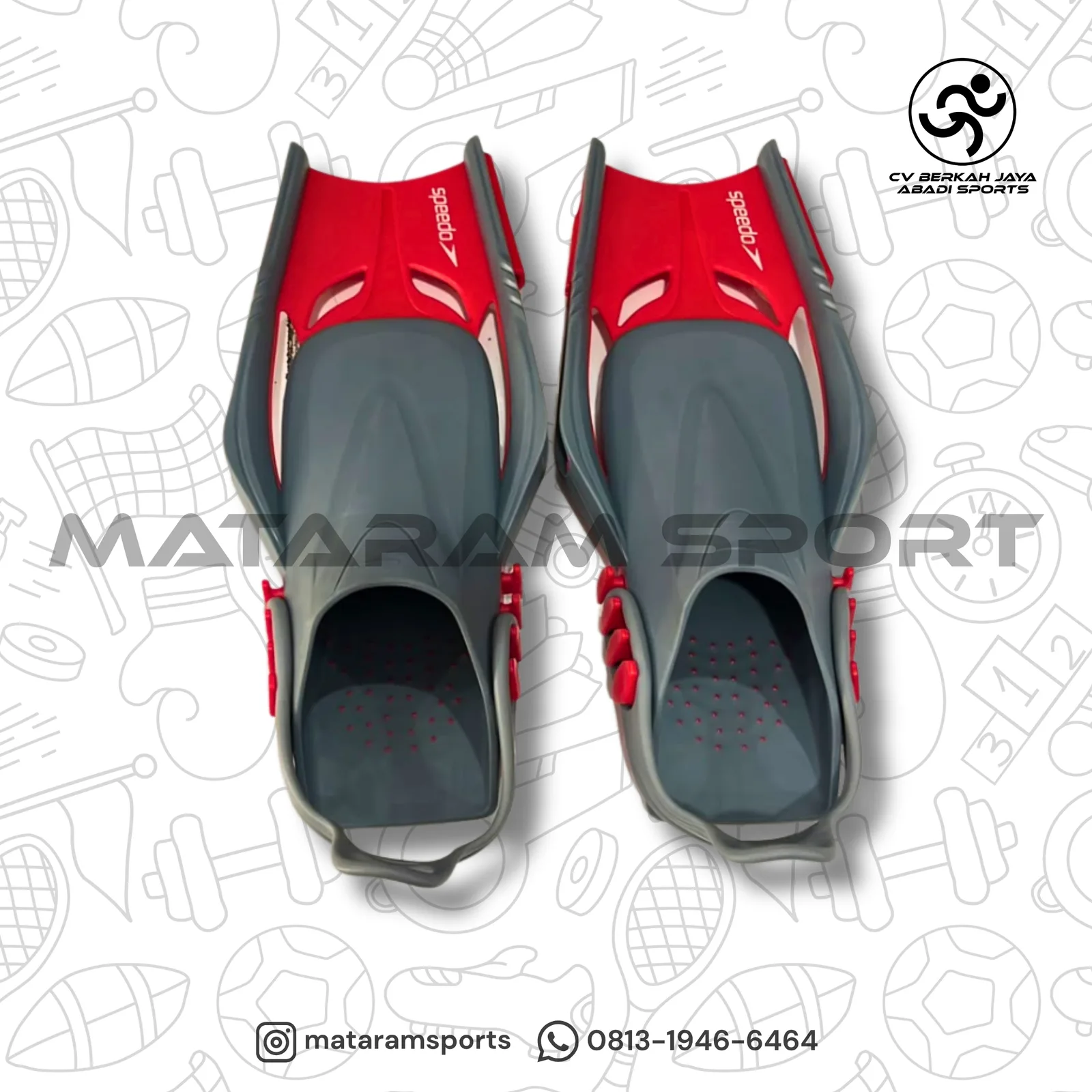 Kaki Katak Speedo Sport Adult 3 in 1 Function Fin 2