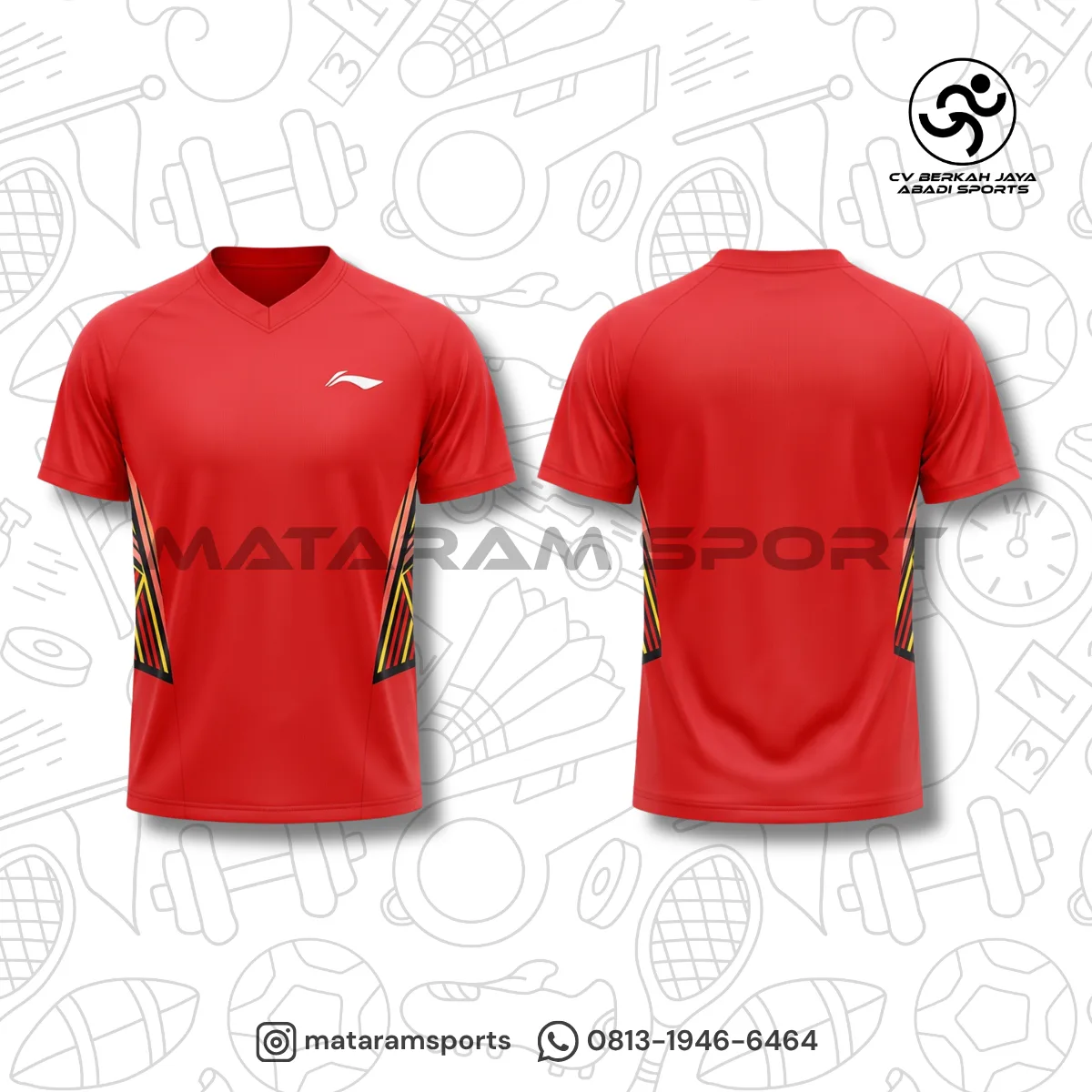 Kaos Badminton TIMNAS BADMINTON CHINA 2018 ATSN331