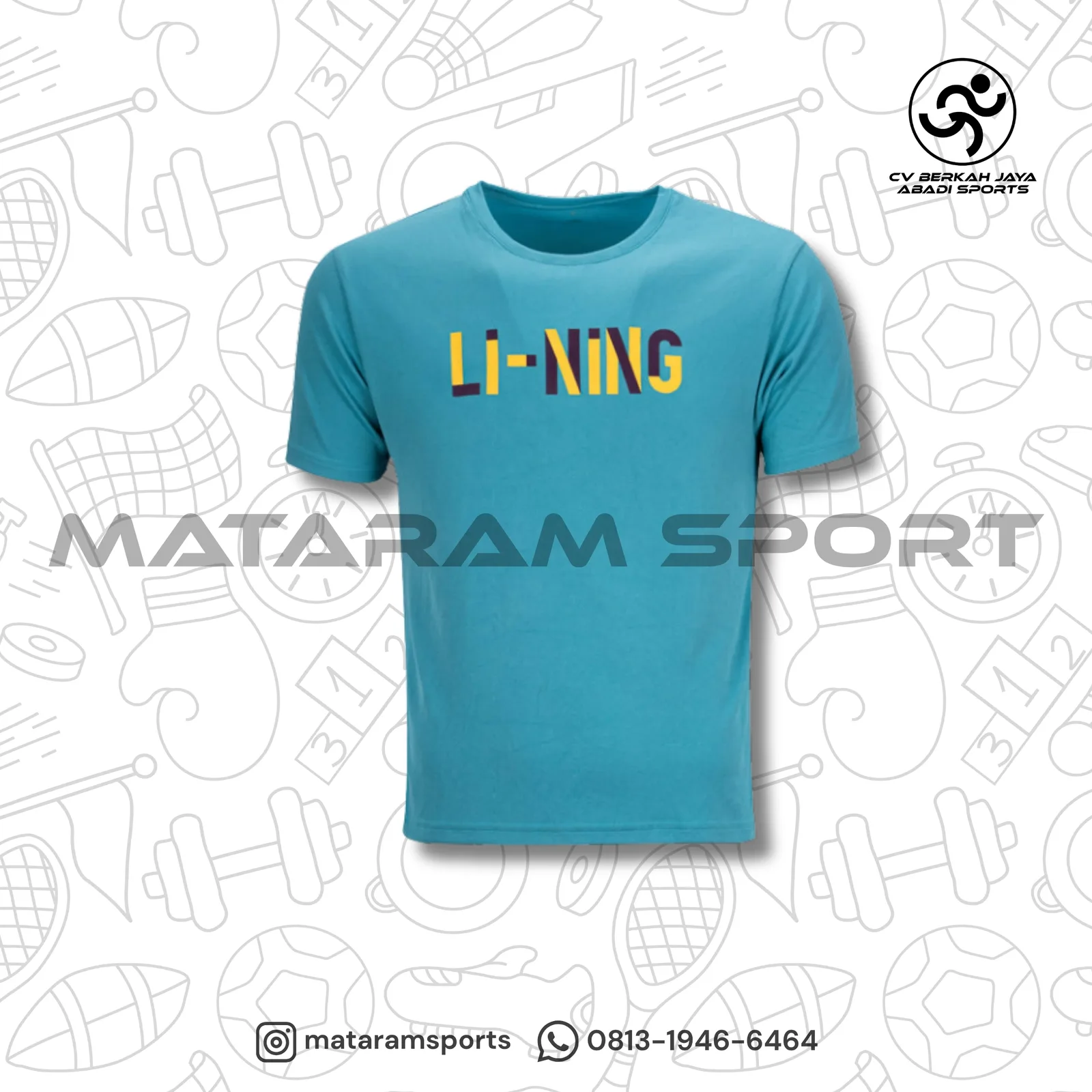 Kaos / Jersey Badminton Li-Ning ATSSC93-3