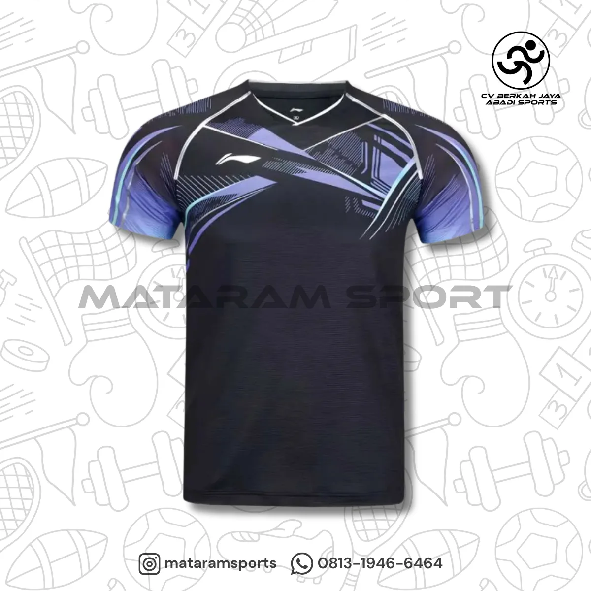 Kaos / Jersey Badminton Lining Competition Player Series AAYT579-1 2