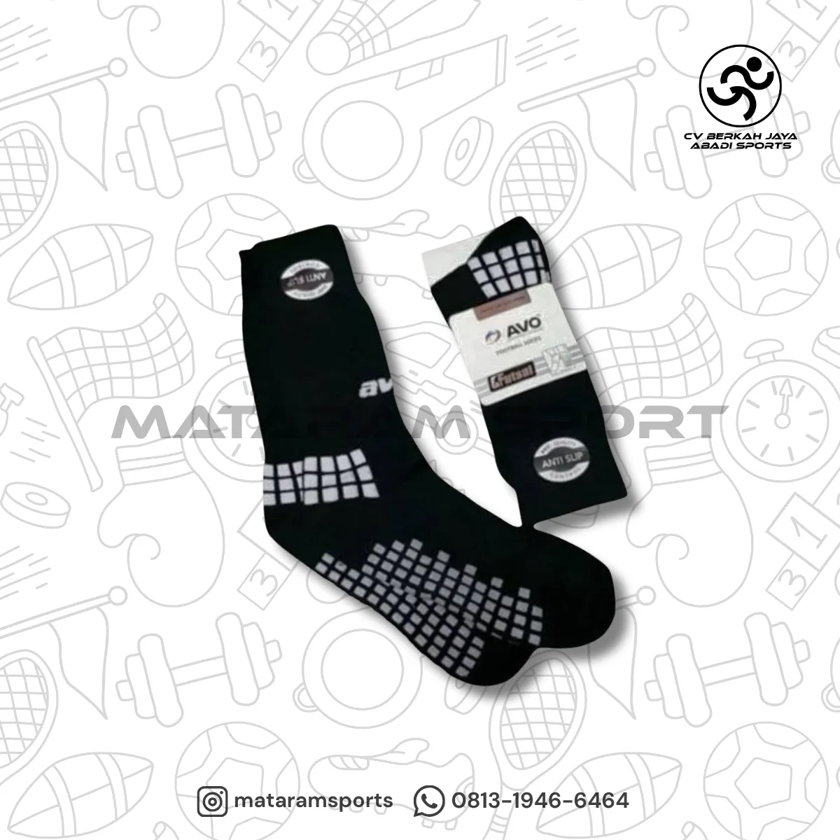 KAOS KAKI ANTI SLIP AVO 2