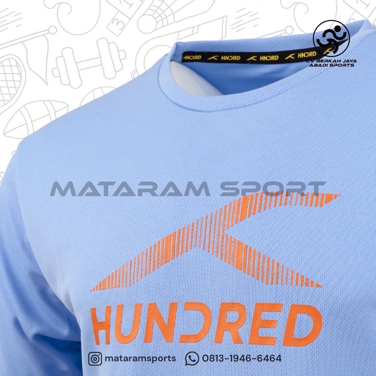 Kaos / T-Shirt HNDRD Hundred Original HBTS 3M143 3
