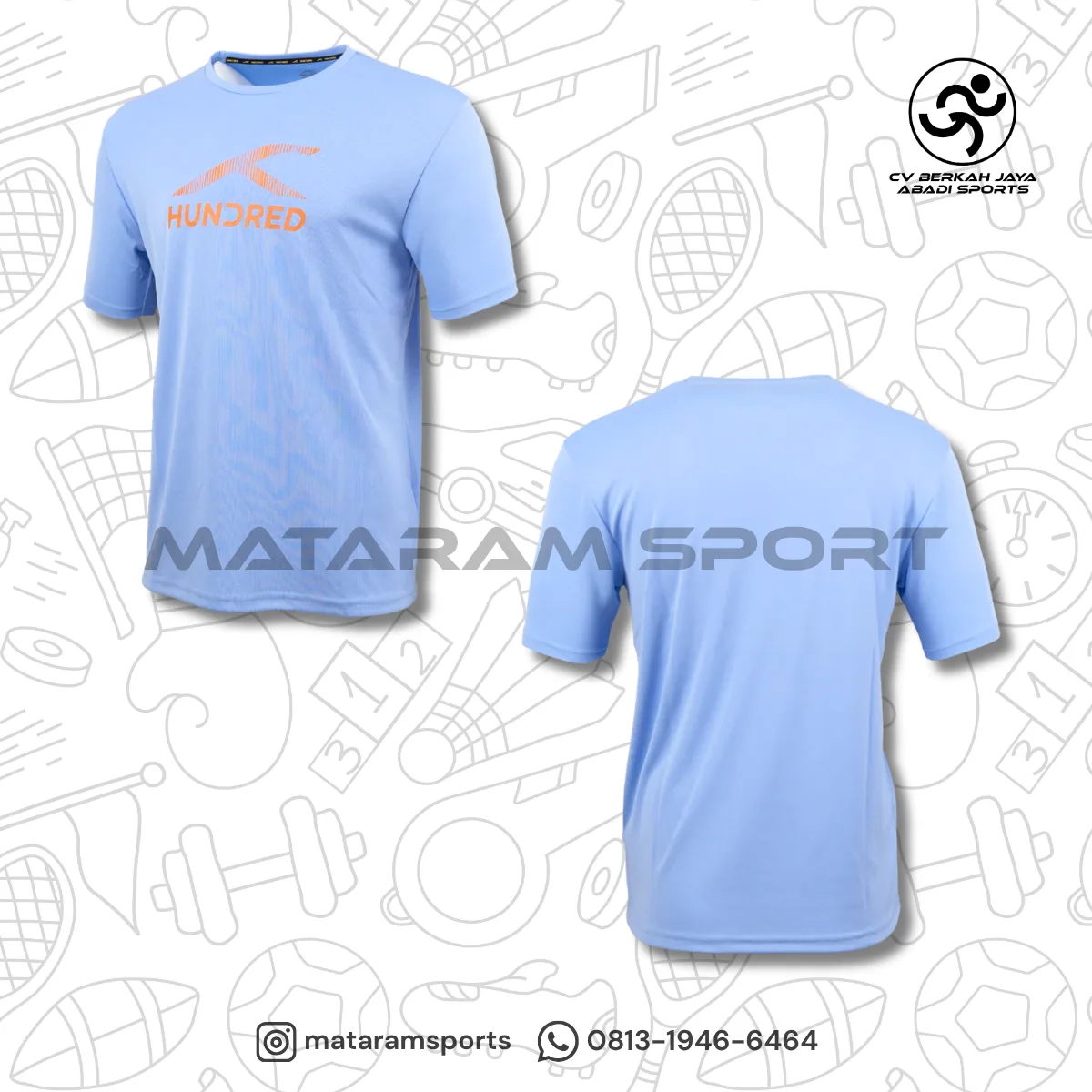 Kaos / T-Shirt HNDRD Hundred Original HBTS 3M143 2