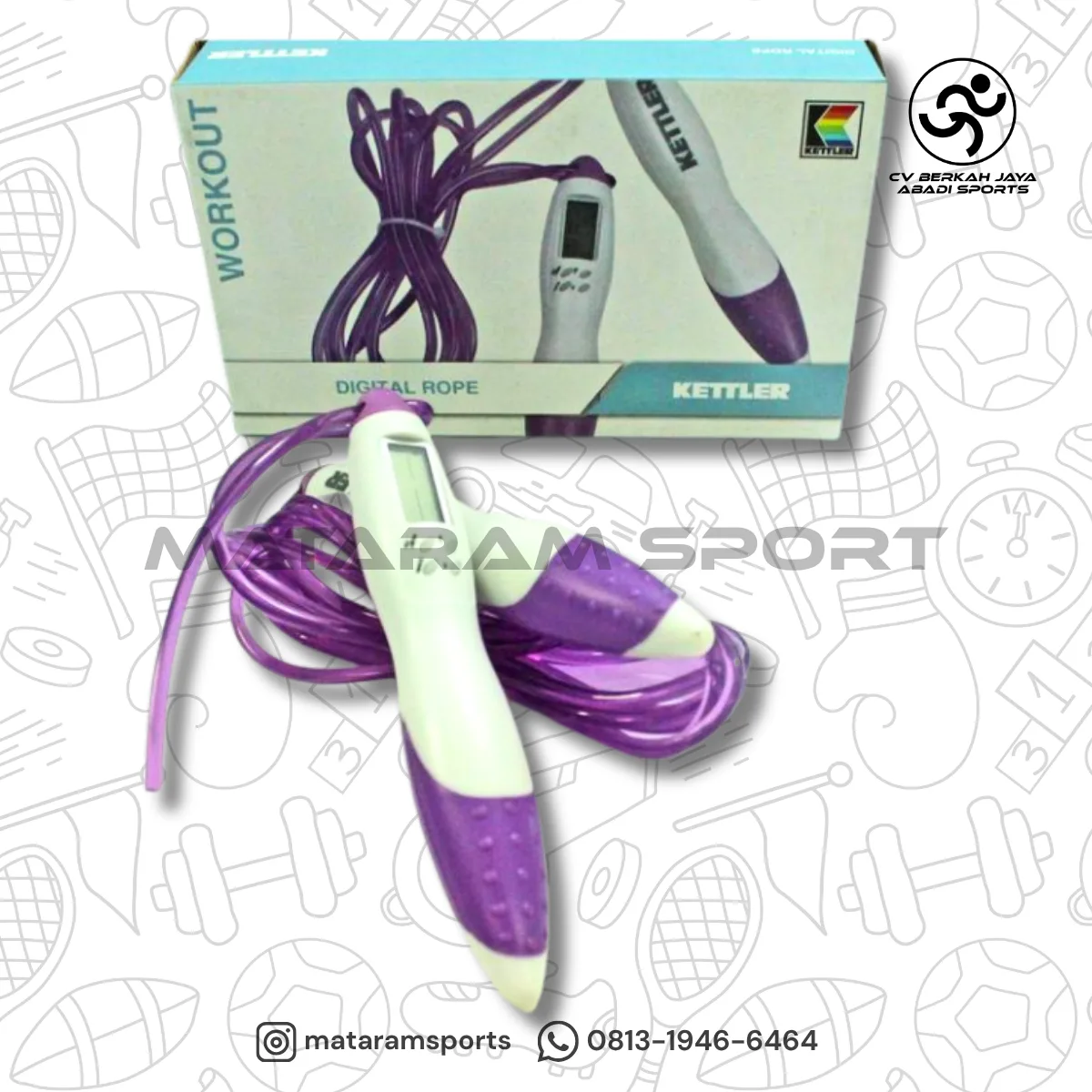 Kettler Digital Rope - 402 Skipping