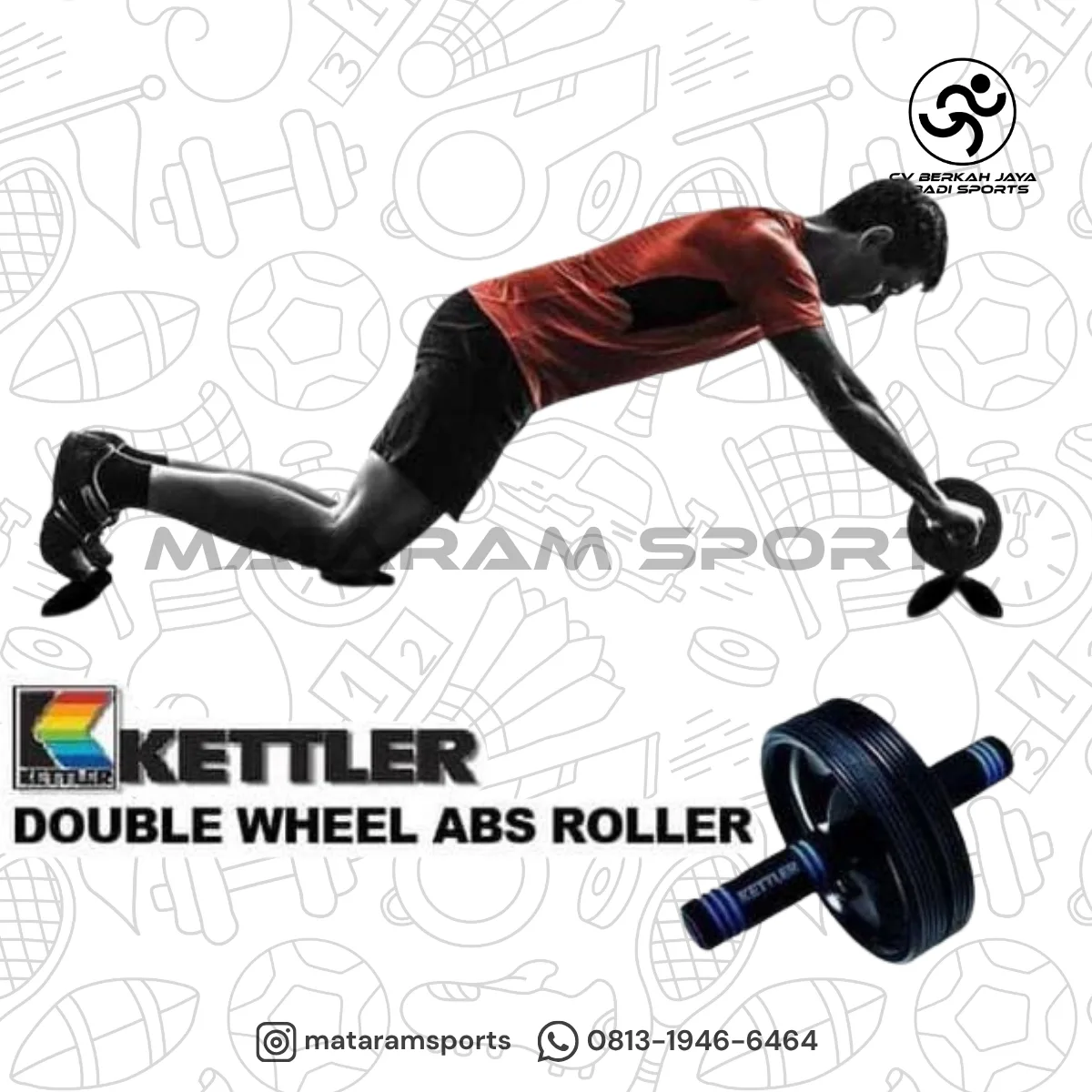 Kettler Double Wheel Exerciser 4