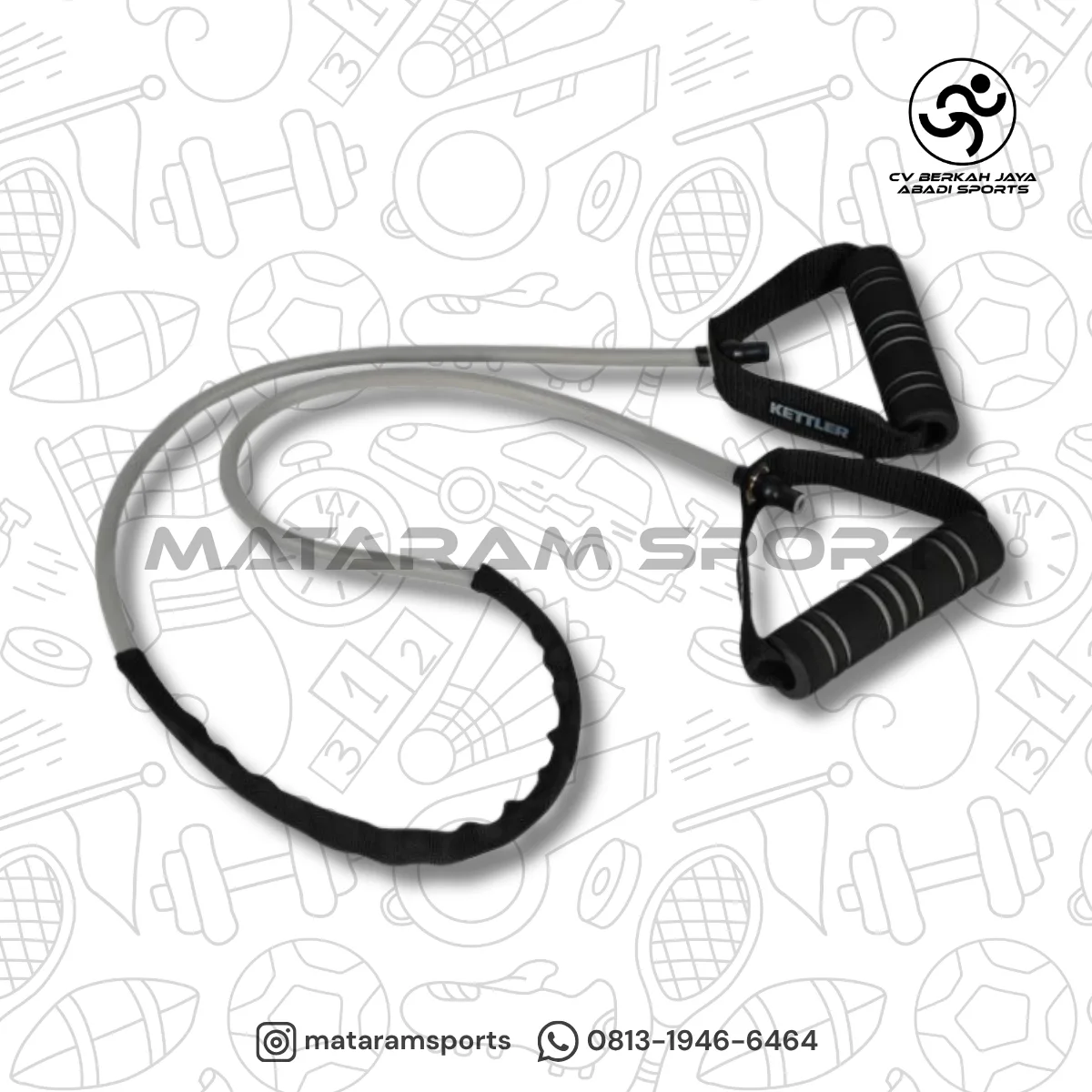 KETTLER Expander Tube Tension Tali Stretching 5
