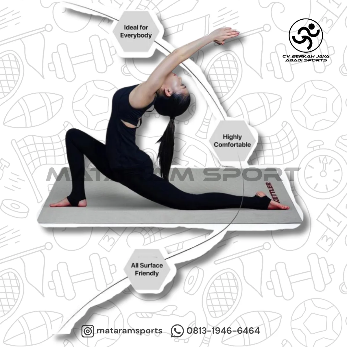 Matras Yoga Kettler 4mm-4.5mm 2