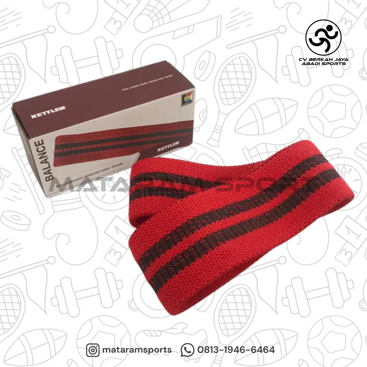 Kettler Pro Lower Body Resistant Band 2