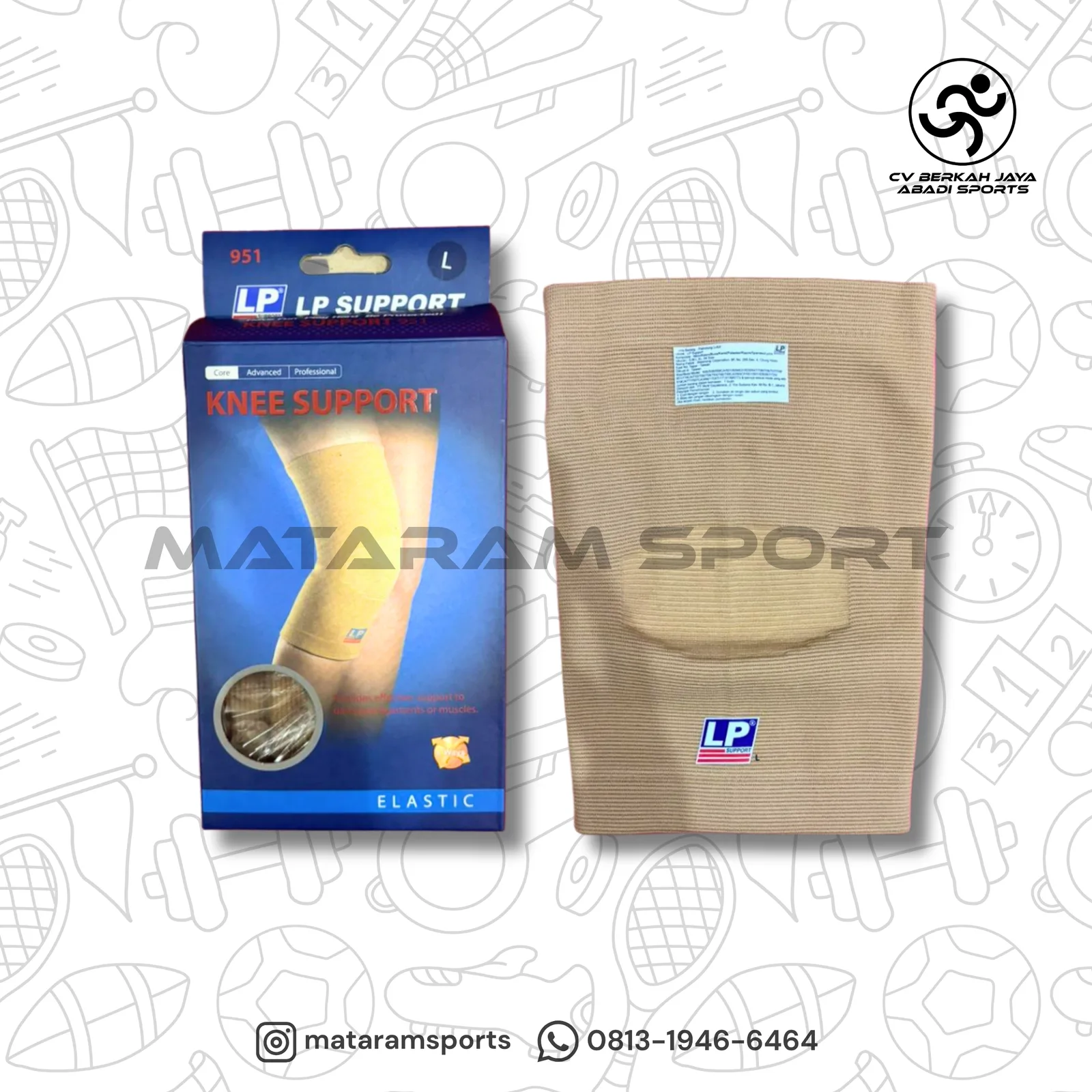 Knee Support / Deker Lutut LP 951