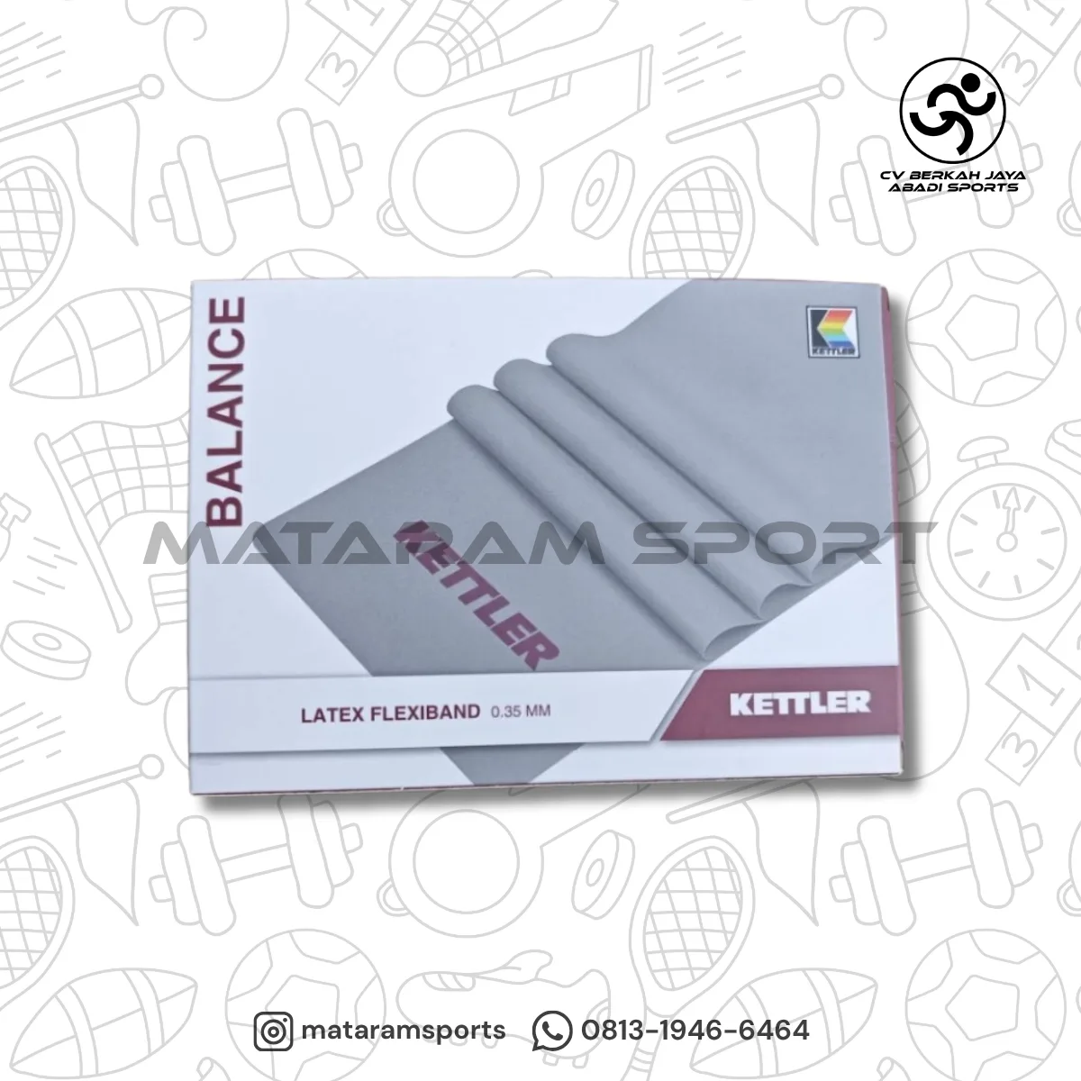 Latex Flexiband Kettler 0,35 & 0,65 MM