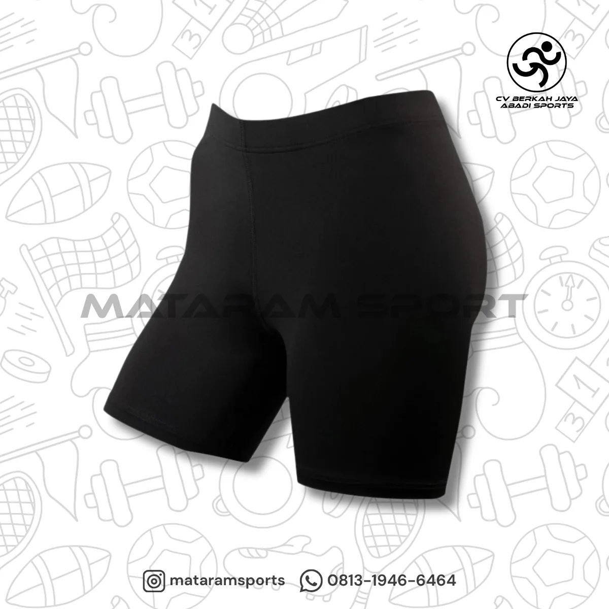 Legging Pendek Short Pants Lokal 2