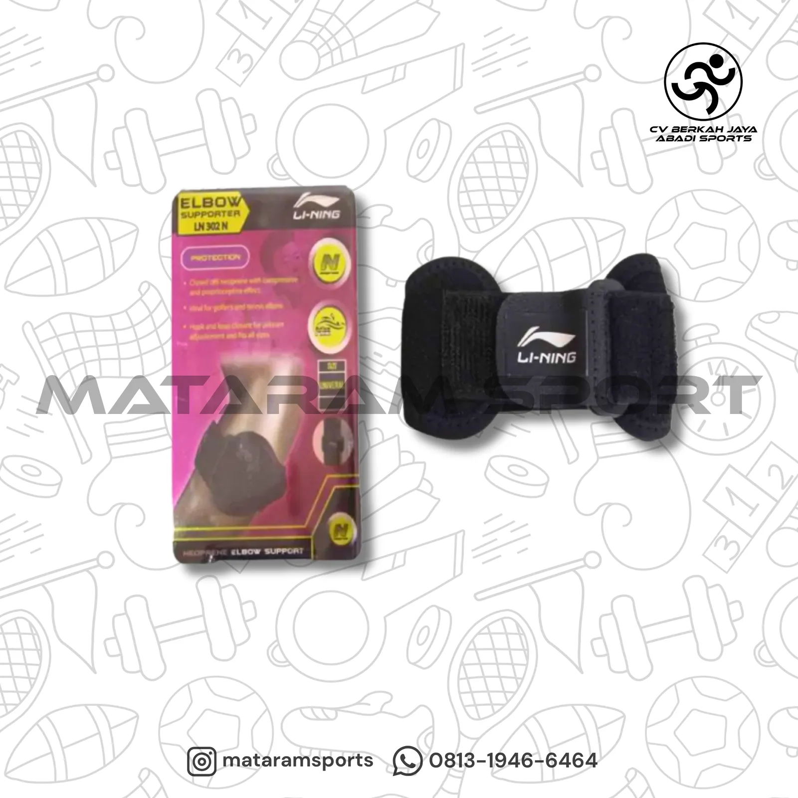 Li-Ning Elbow Supporter LN 302 N