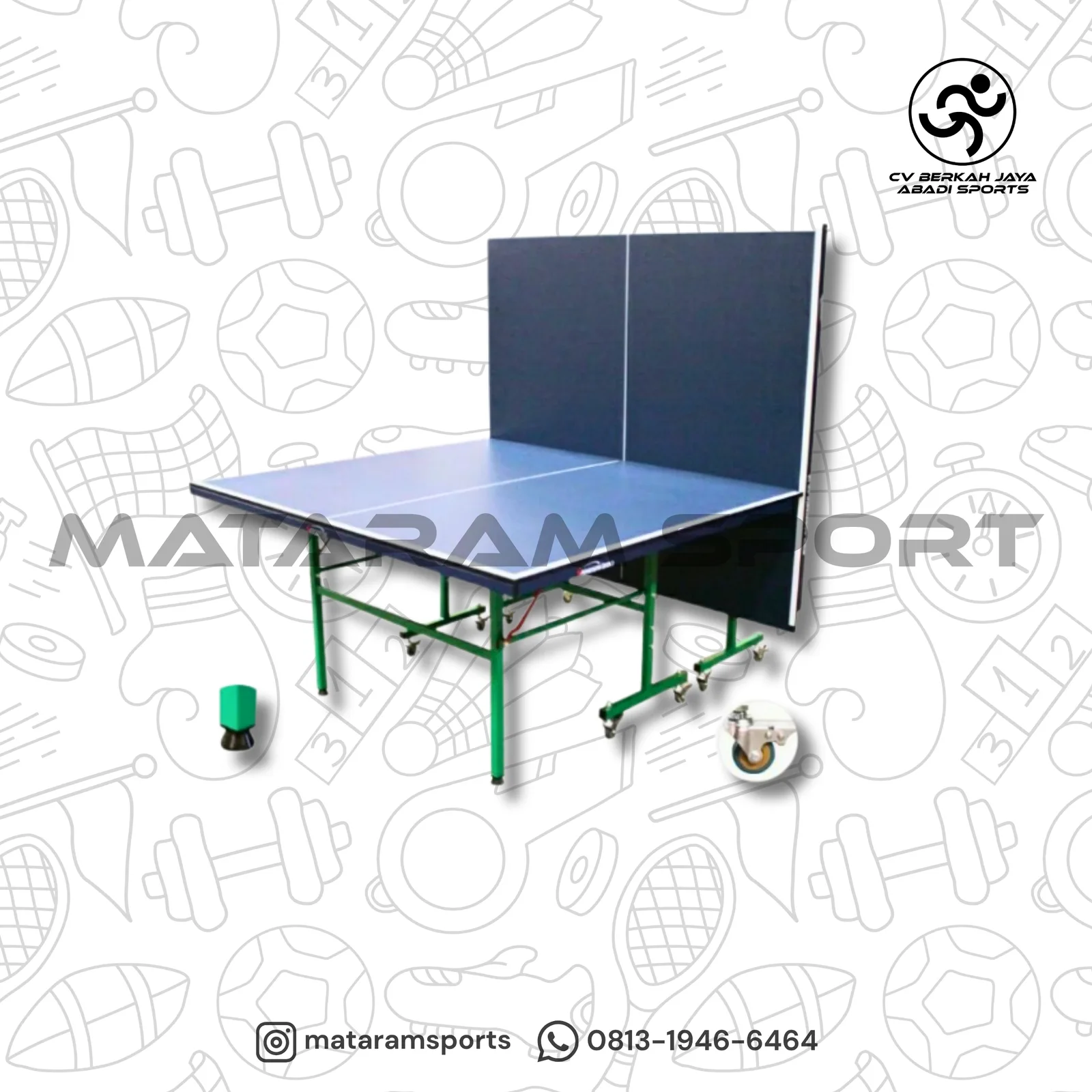 Meja Pingpong Powerspin 200 3