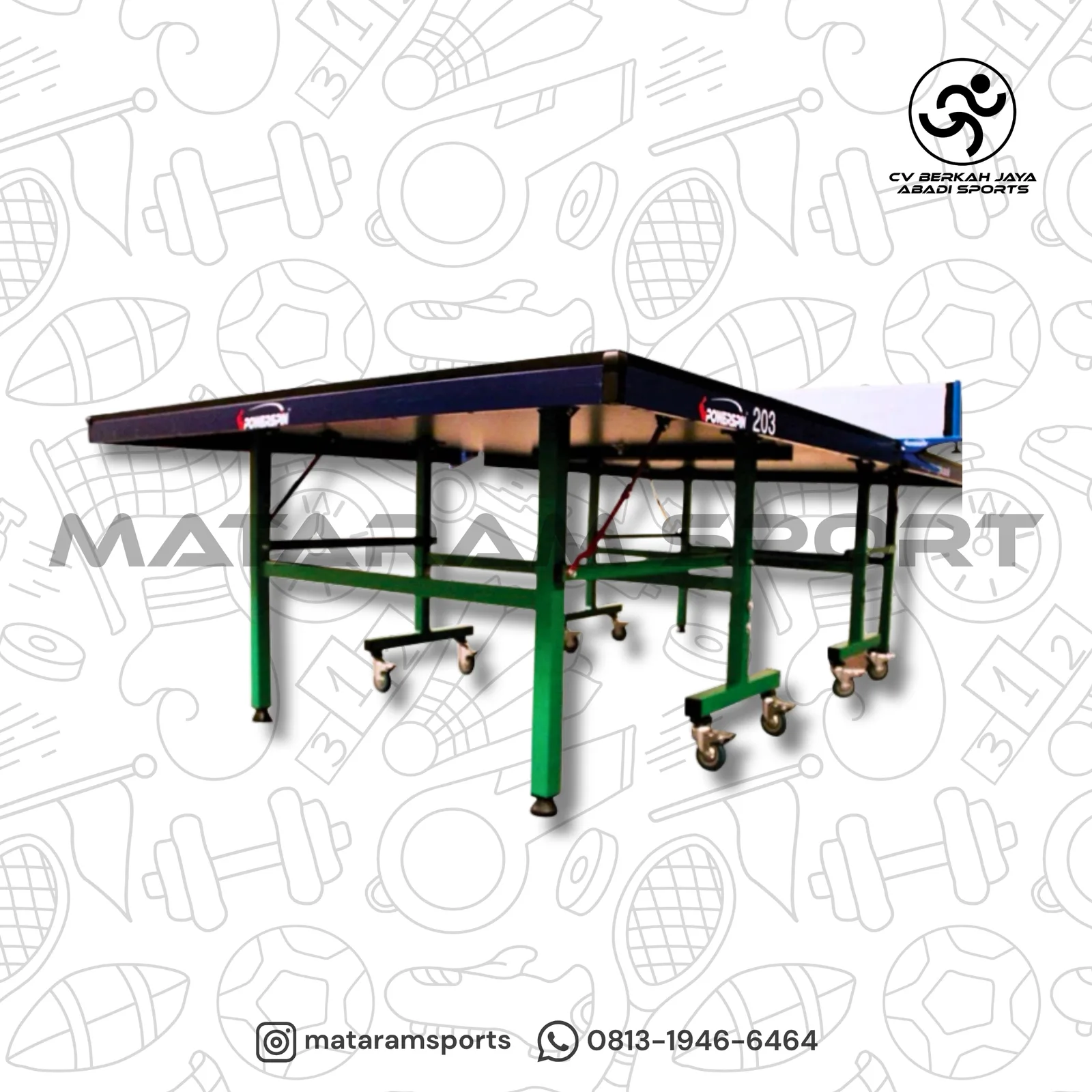 Meja Pingpong Powerspin 203 4