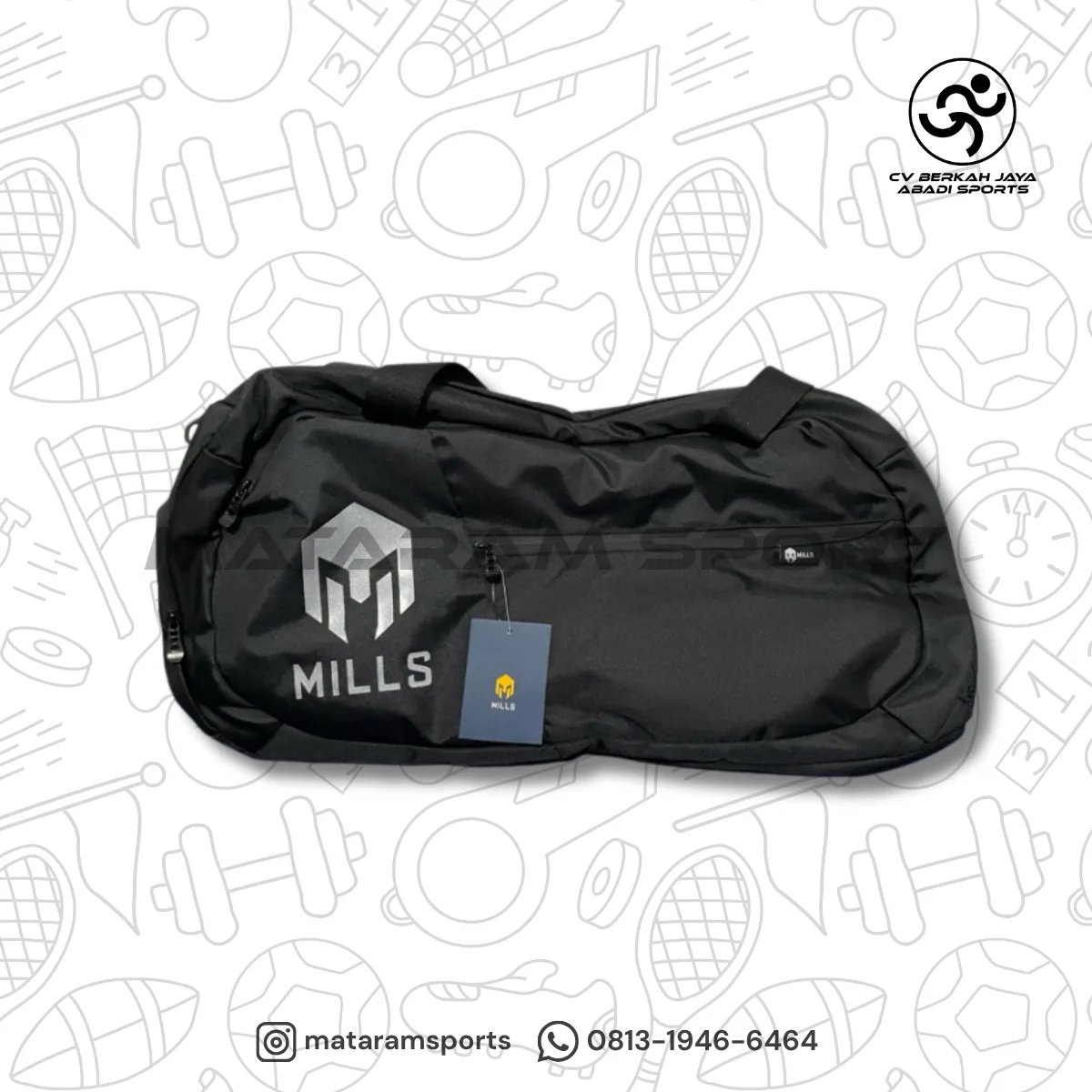 Mills Tas Olahraga / Travel Bag
