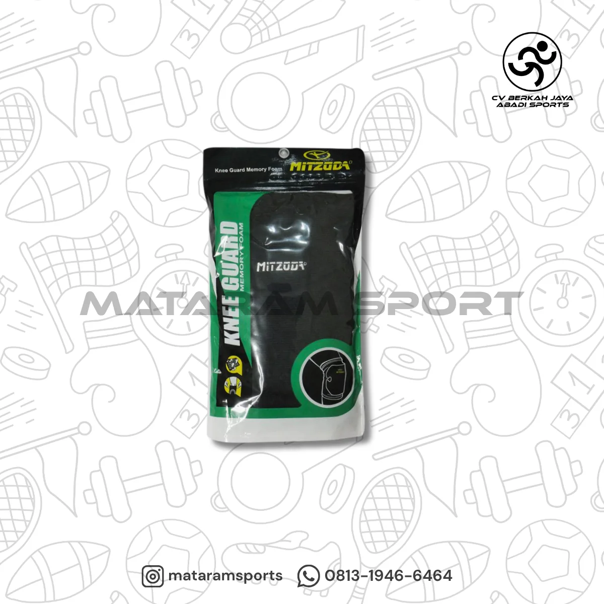 Mitzuda Knee Guard - Deker Lutut Busa