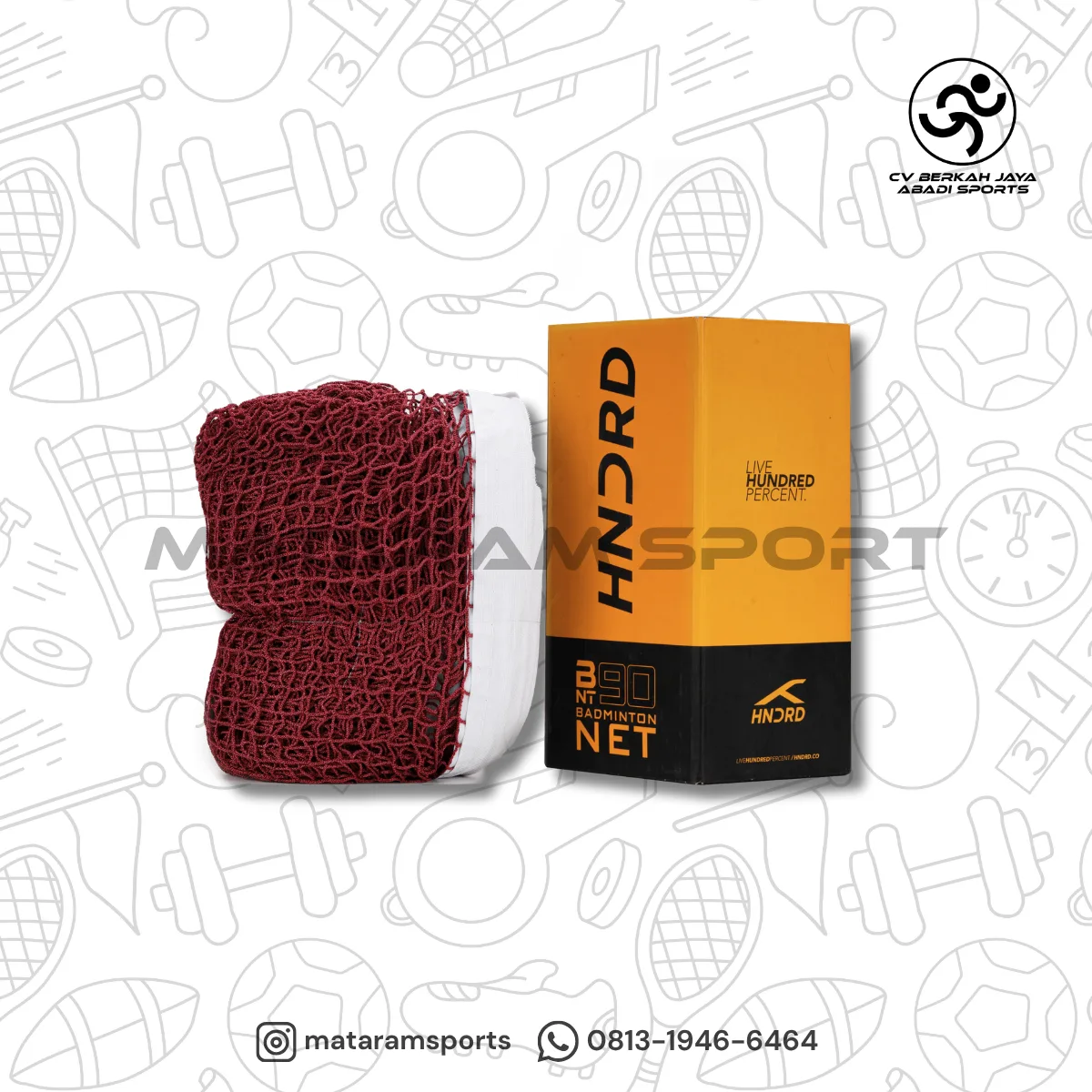 Net Badminton Hundred BN 80 dan BN 90 2