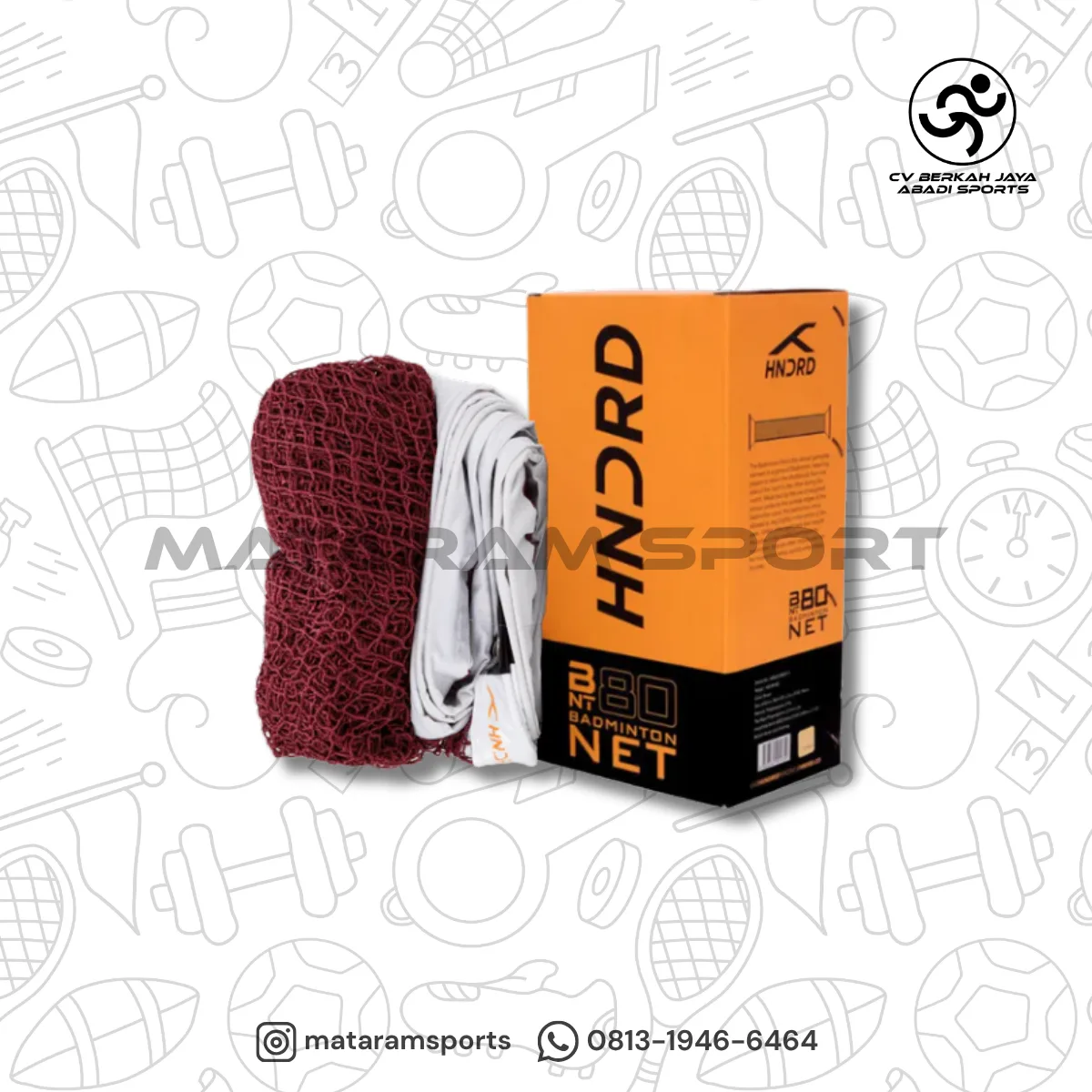 Net Badminton Hundred BN 80 dan BN 90 3