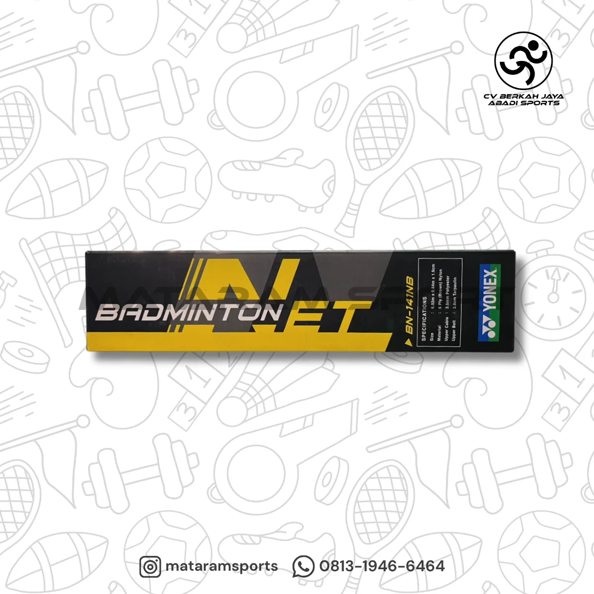 Net Badminton Yonex BN-141NB 2