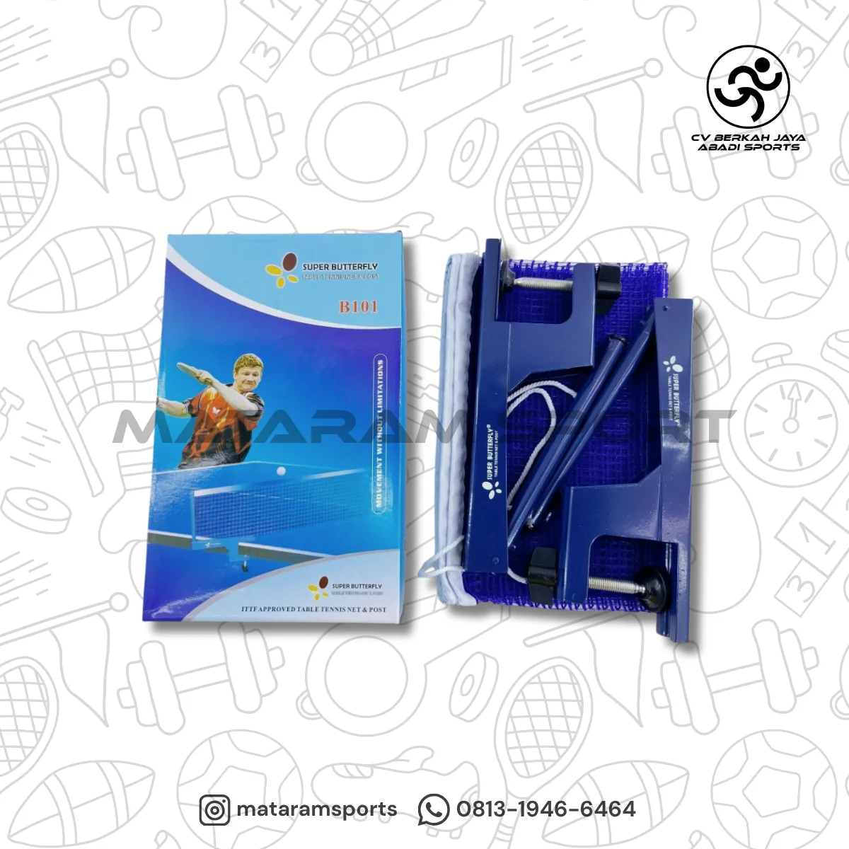 NET PINGPONG BUTTERFLY B101