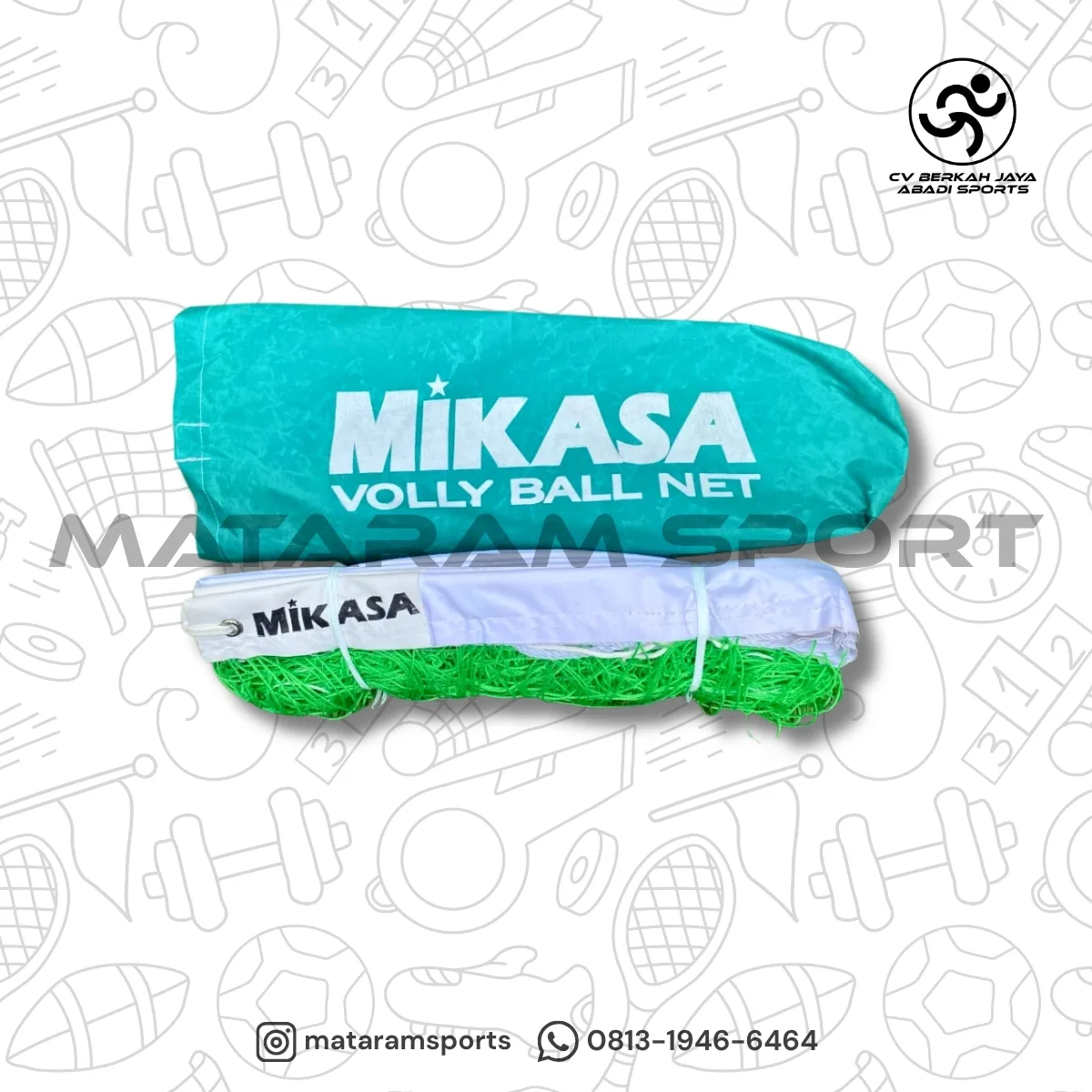 Net Voli Mini Mikasa - Lokal